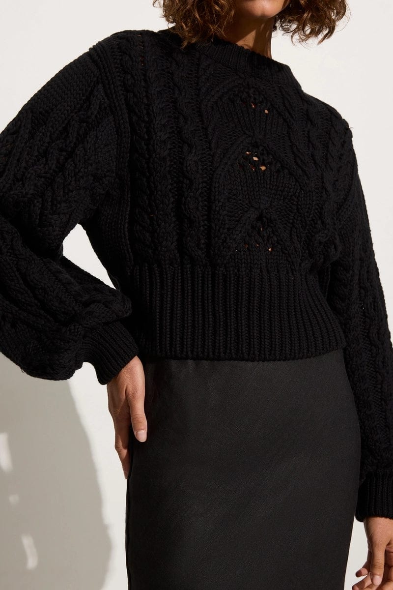 Alanna Knit Jumper Black - Final Sale - Image 5