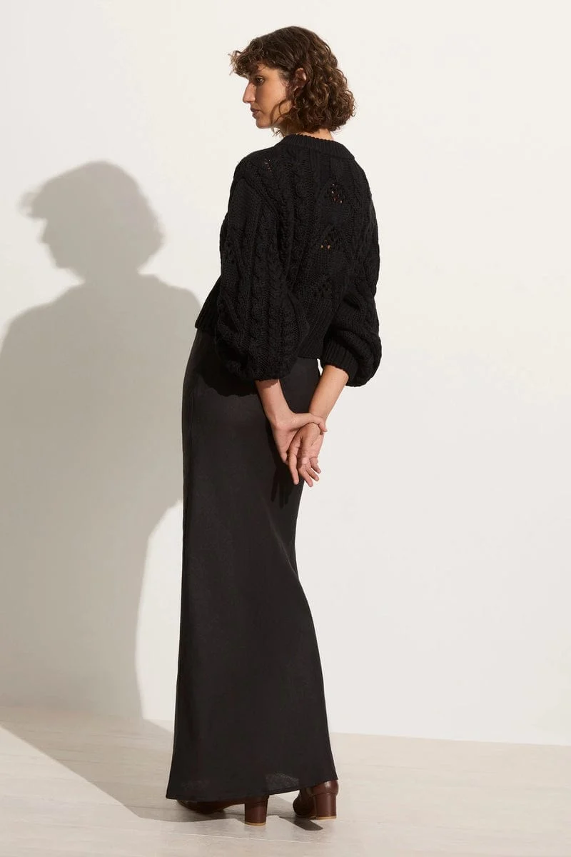 Alanna Knit Jumper Black - Final Sale - Image 6