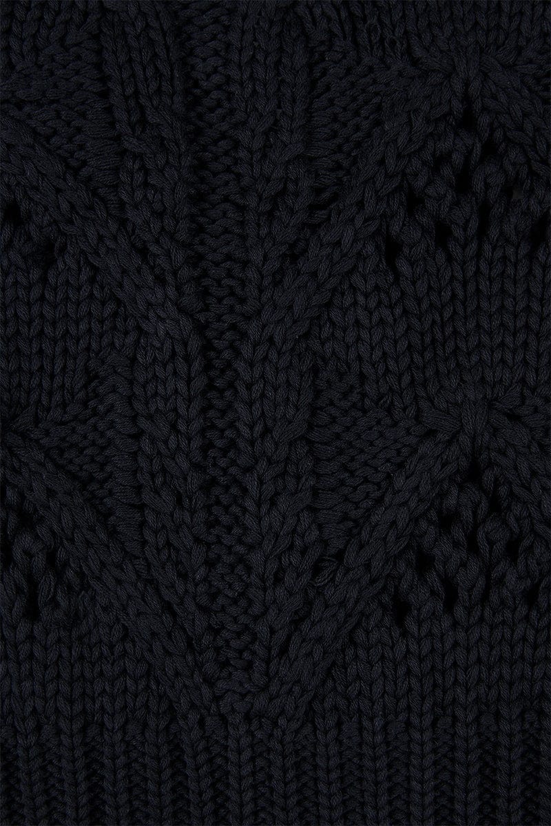 Alanna Knit Jumper Black - Final Sale - Image 7