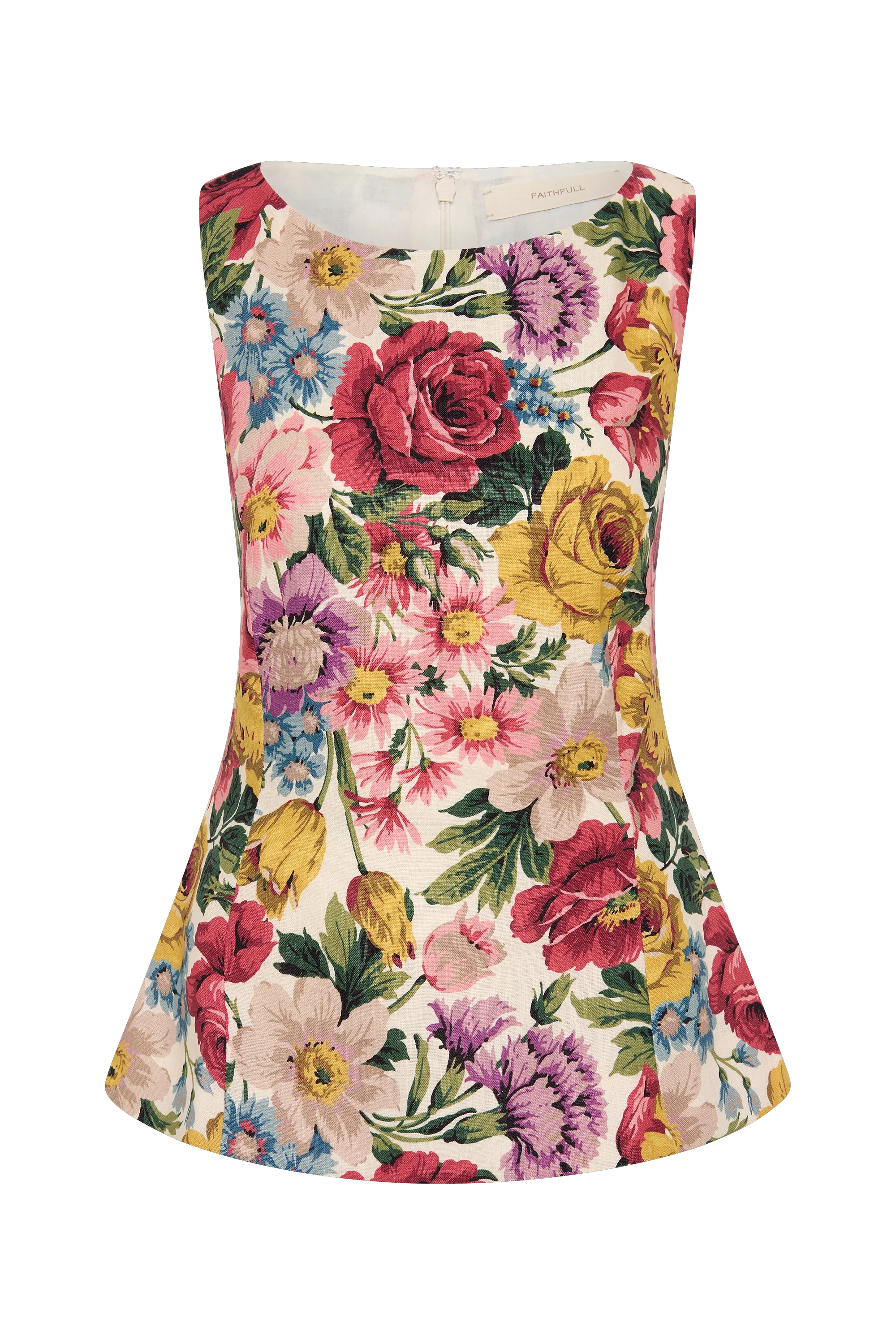 Ana Top Colette Floral Multi - Final Sale - Image 7