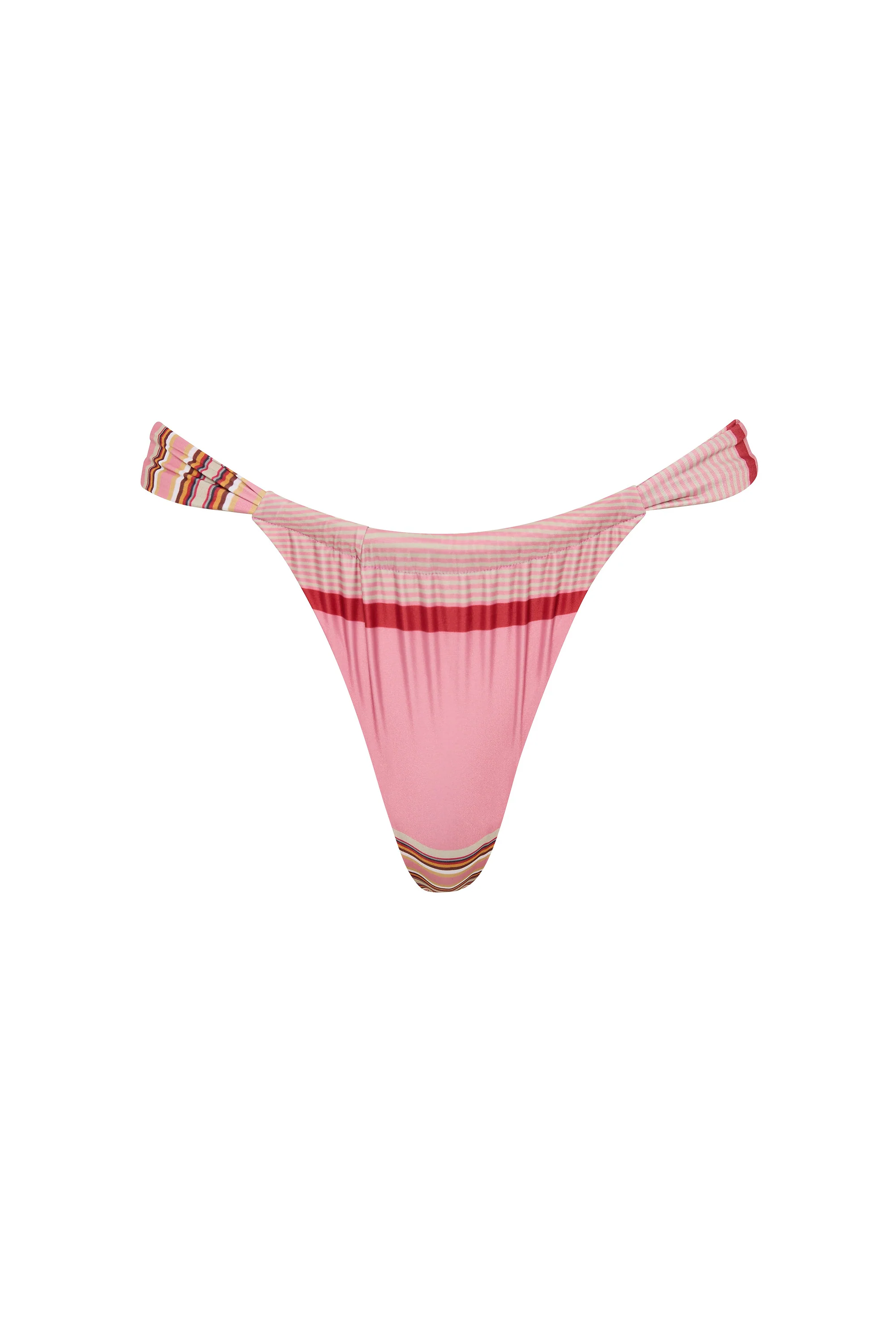 Andez Bikini Bottom Barragan Stripe Dusty Mauve - Image 6