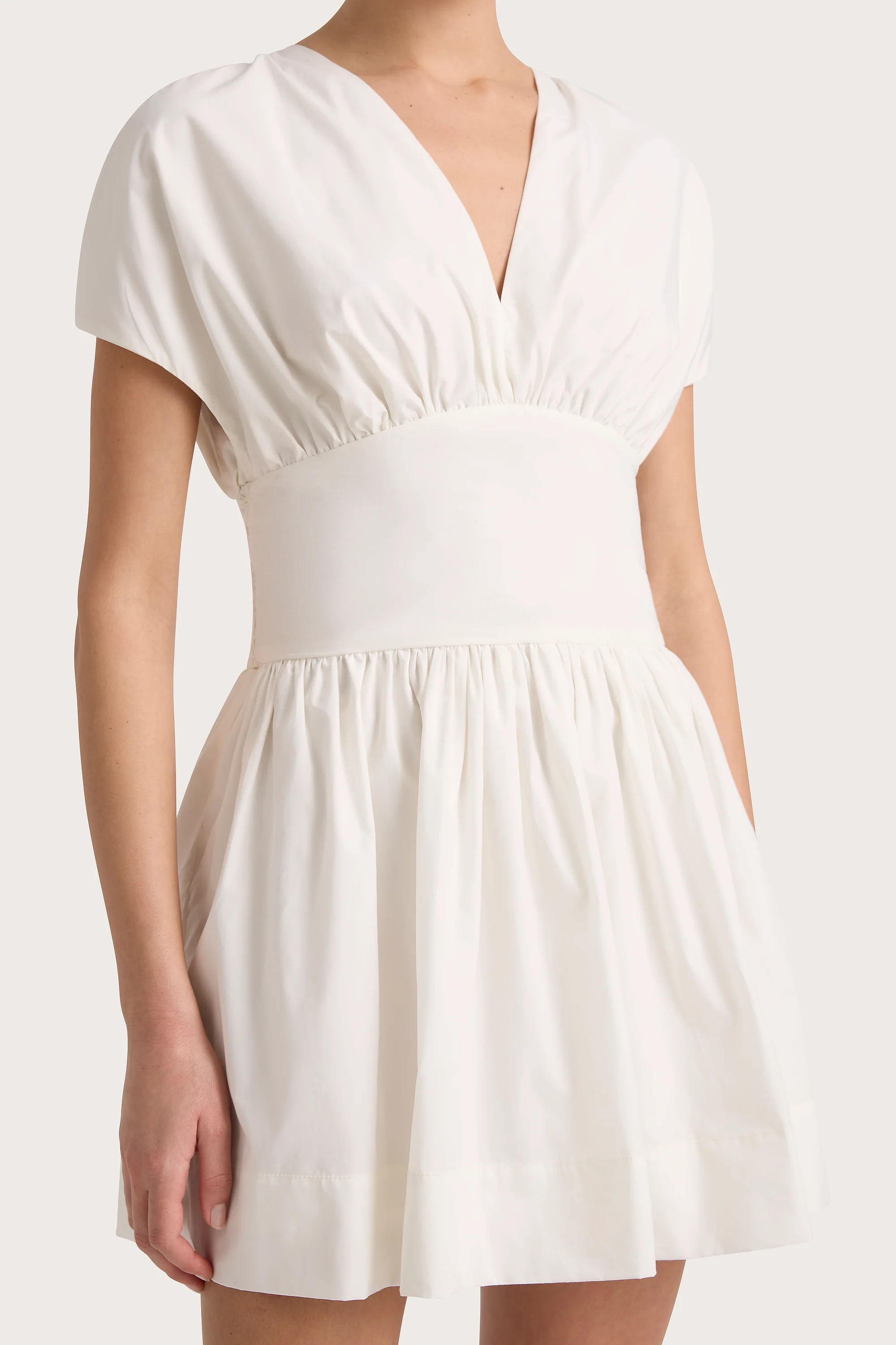 Auve Mini Dress White - Final Sale - Image 5