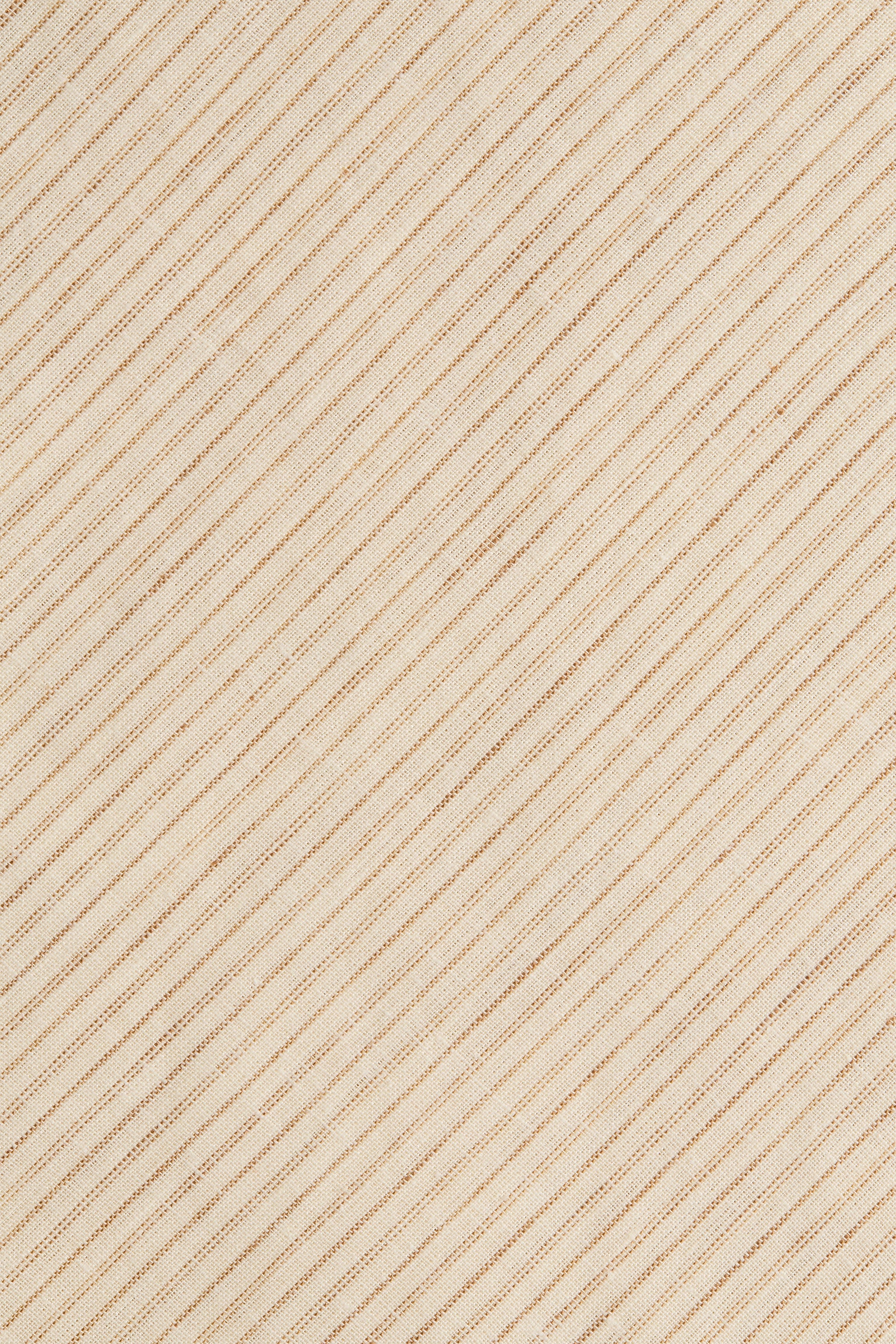 Aveline Dress Beige Pinstripe - Final Sale - Image 6
