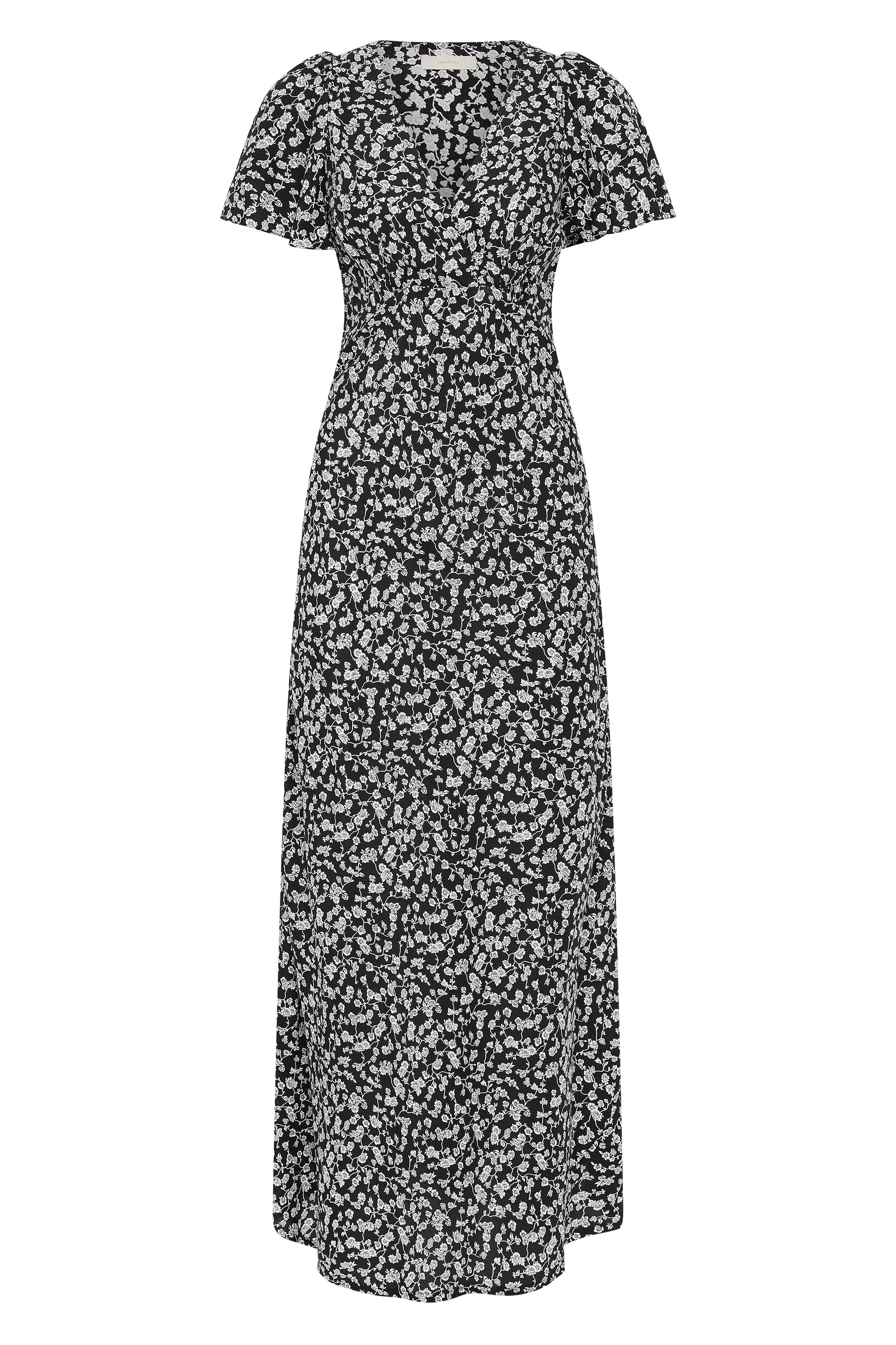 Boda Midi Dress Amaryllis Floral Black - Final Sale - Image 11