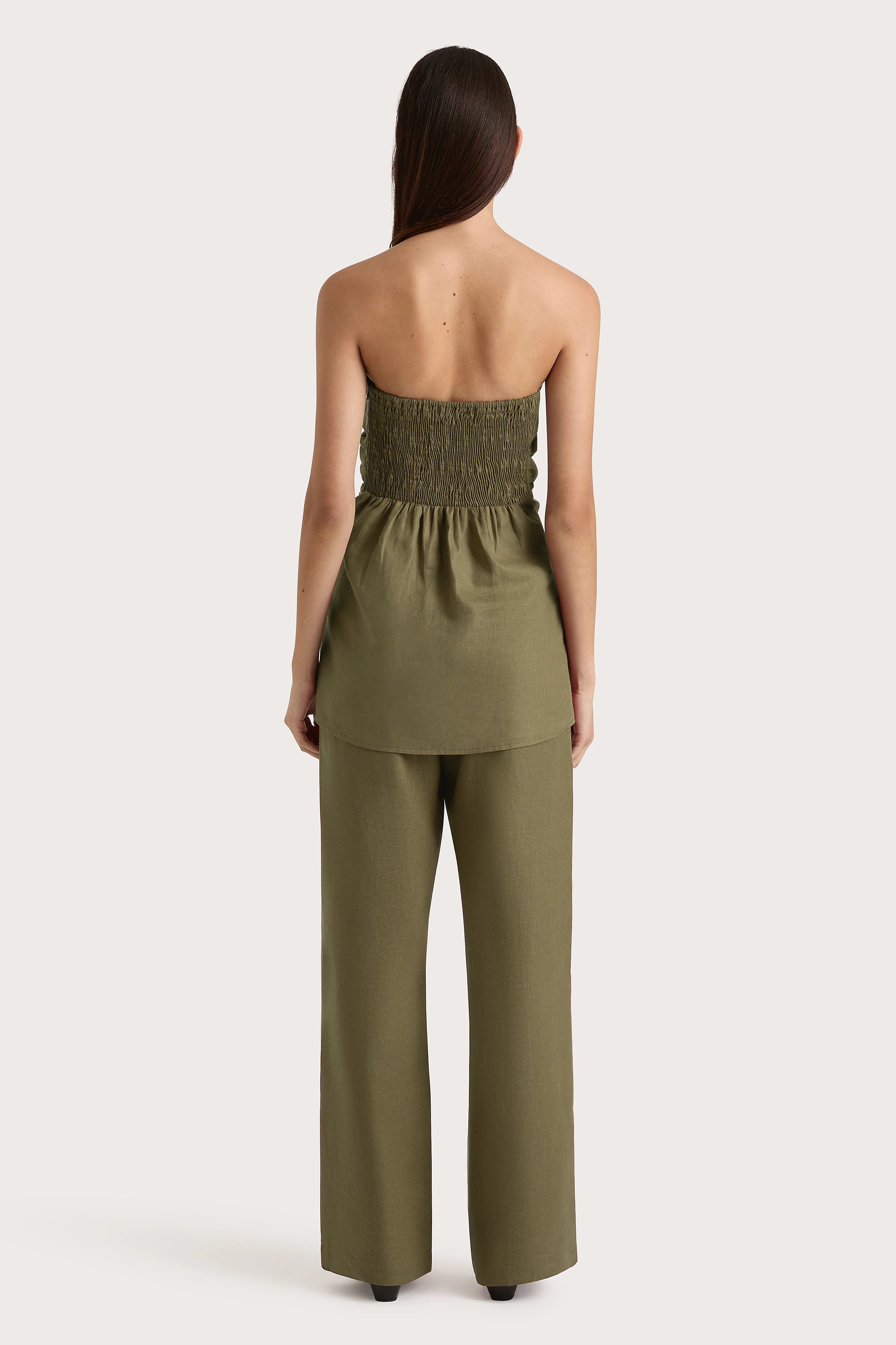 Boe Tunic Top Khaki - Final Sale - Image 4