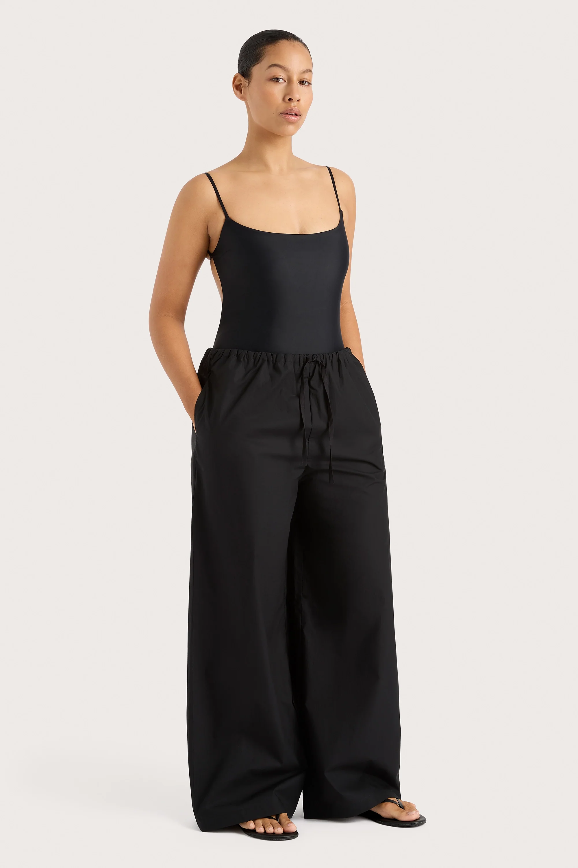 Cabo String One Piece Black - Final Sale - Image 12