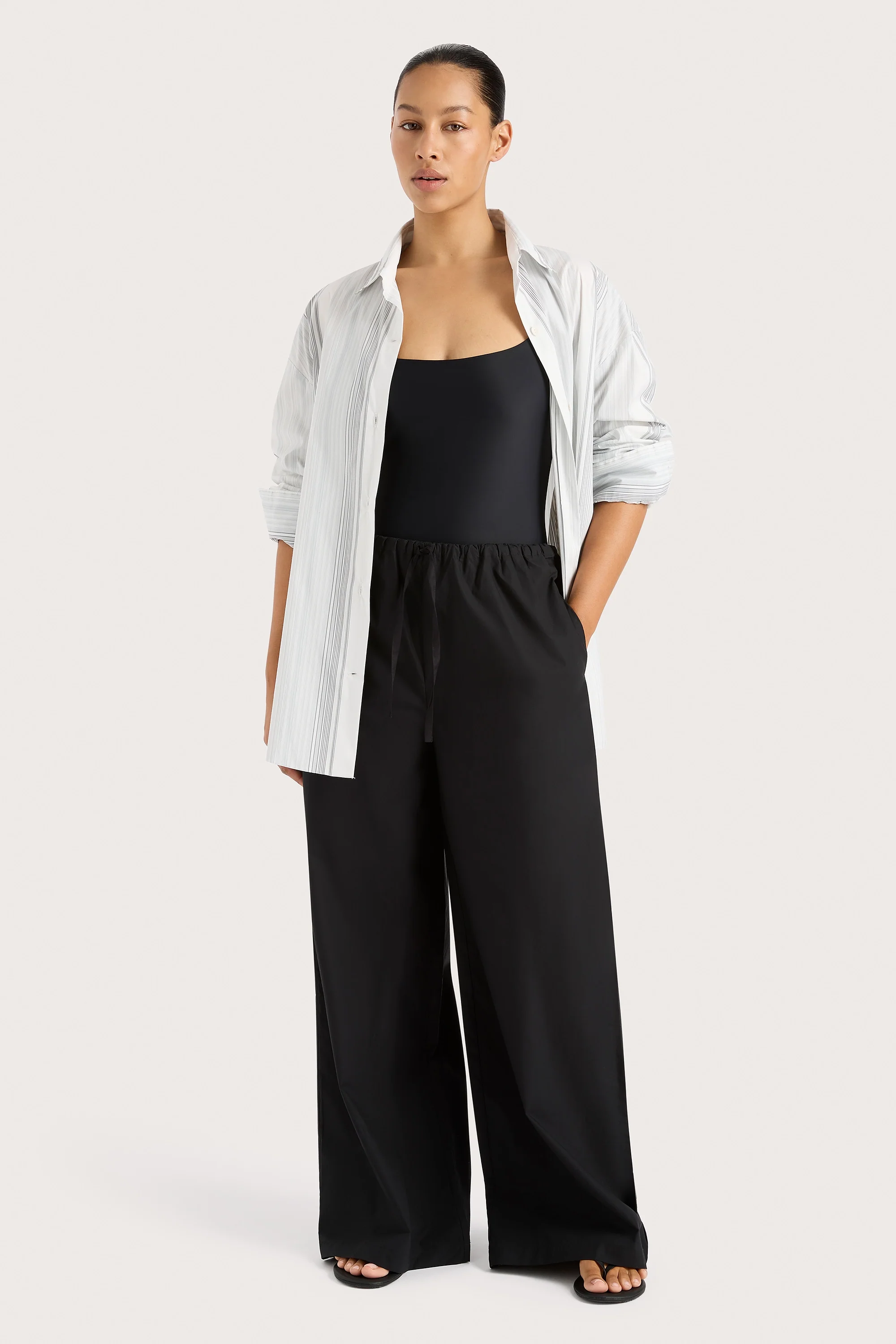 Cabo String One Piece Black - Final Sale - Image 14