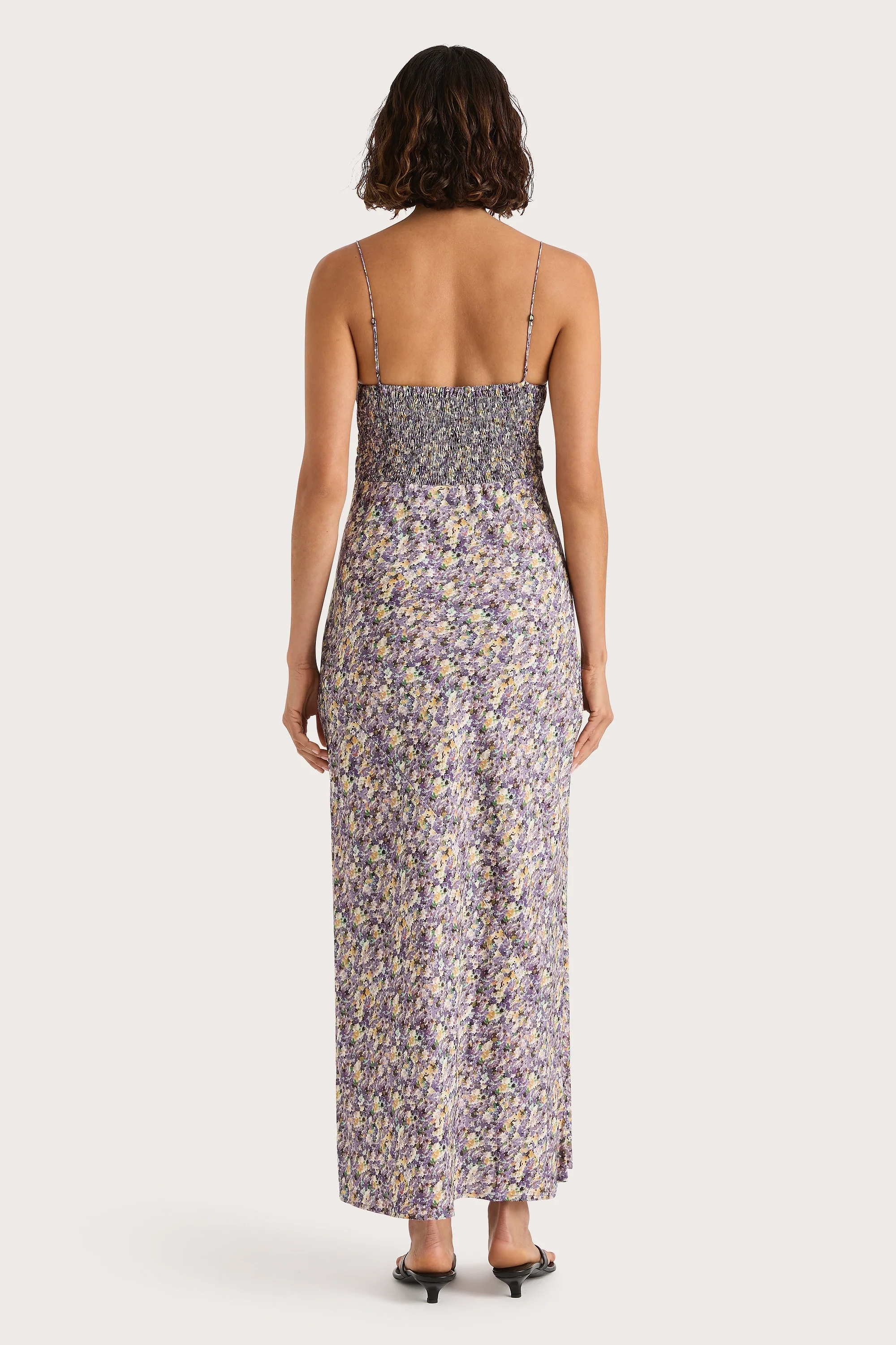 Clara Maxi Dress Valerie Floral Purple - Final Sale - Image 5