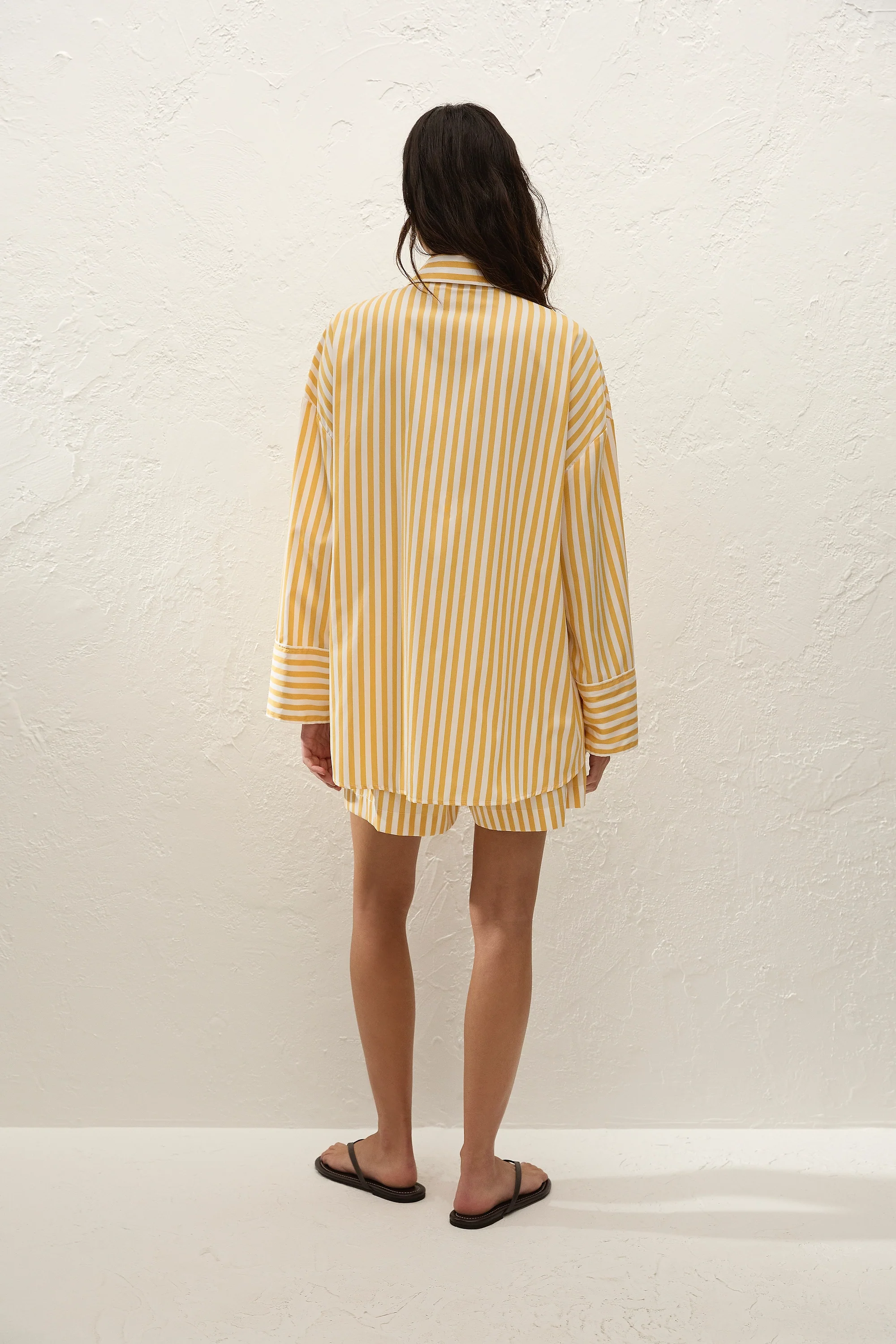Clemente Shirt Orozco Stripe Mustard - Image 4