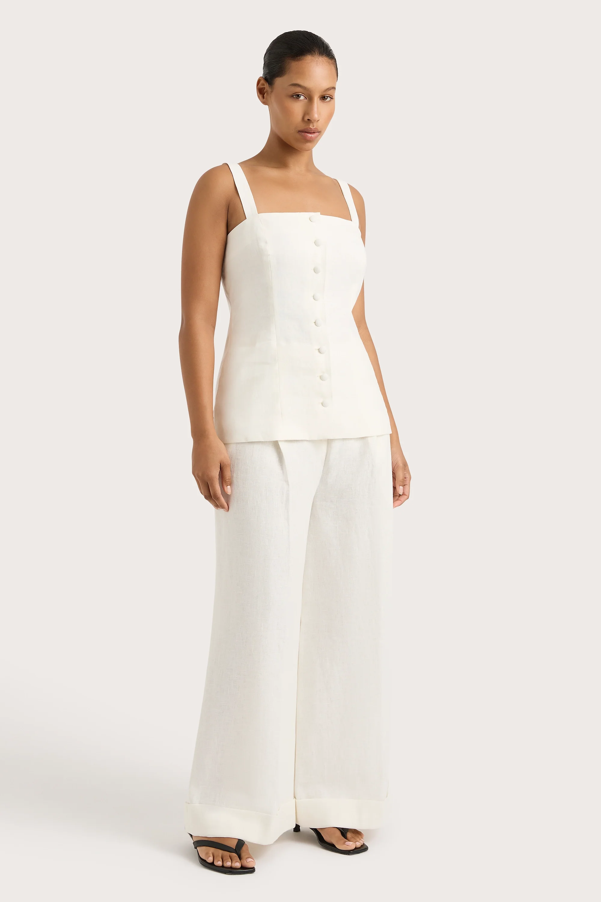 Clove Trouser White - Final Sale - Image 4