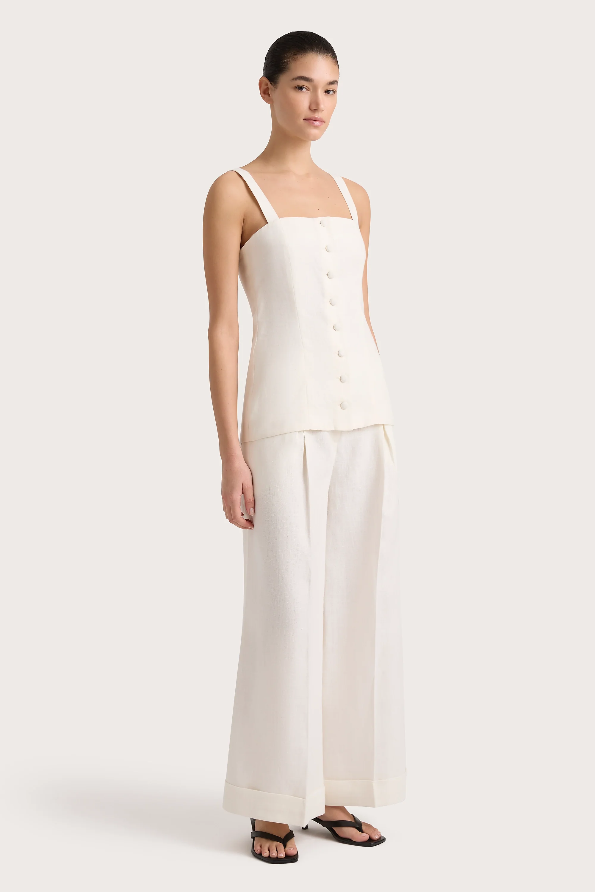 Clove Trouser White - Final Sale - Image 7