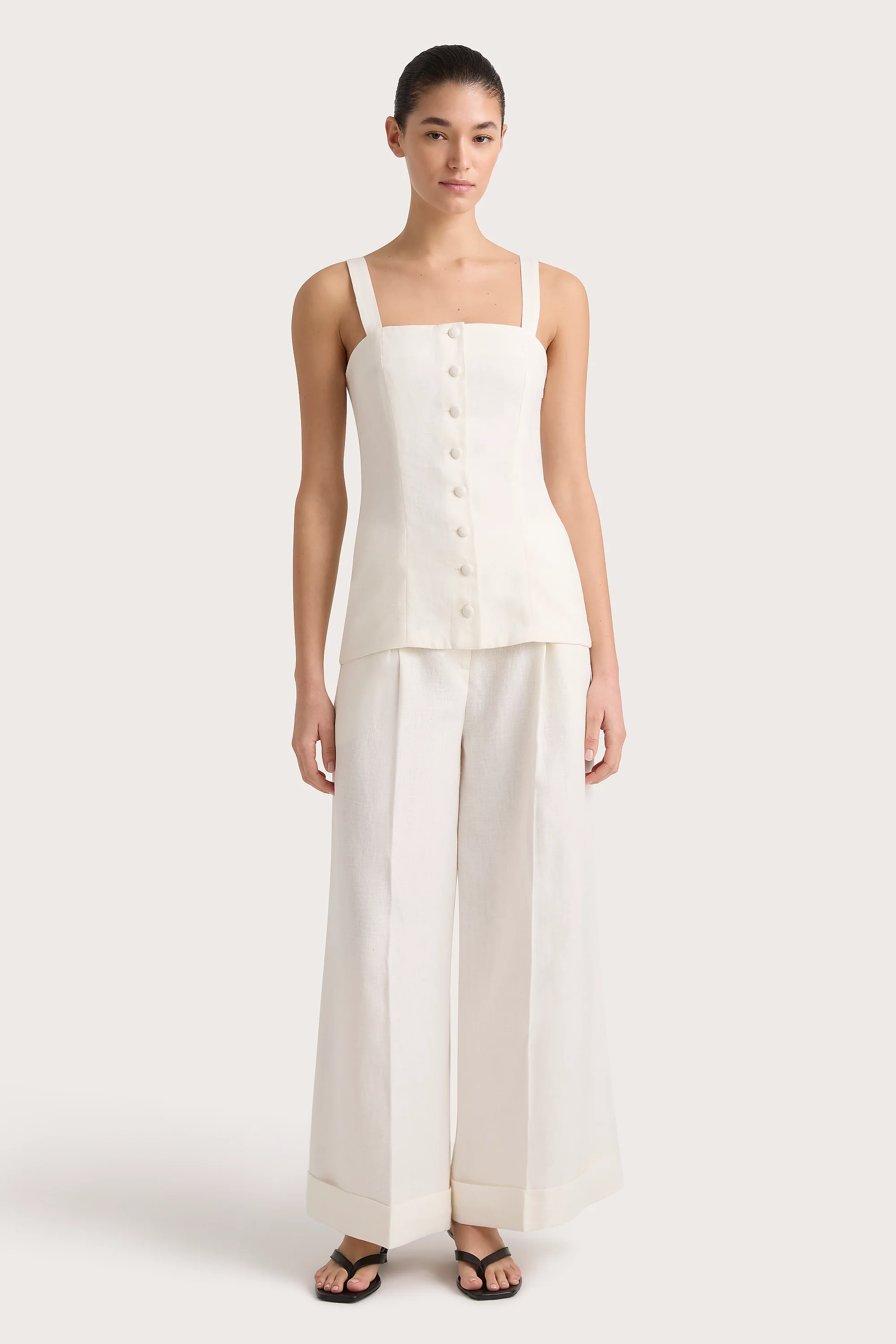 Clove Trouser White - Final Sale - Image 9