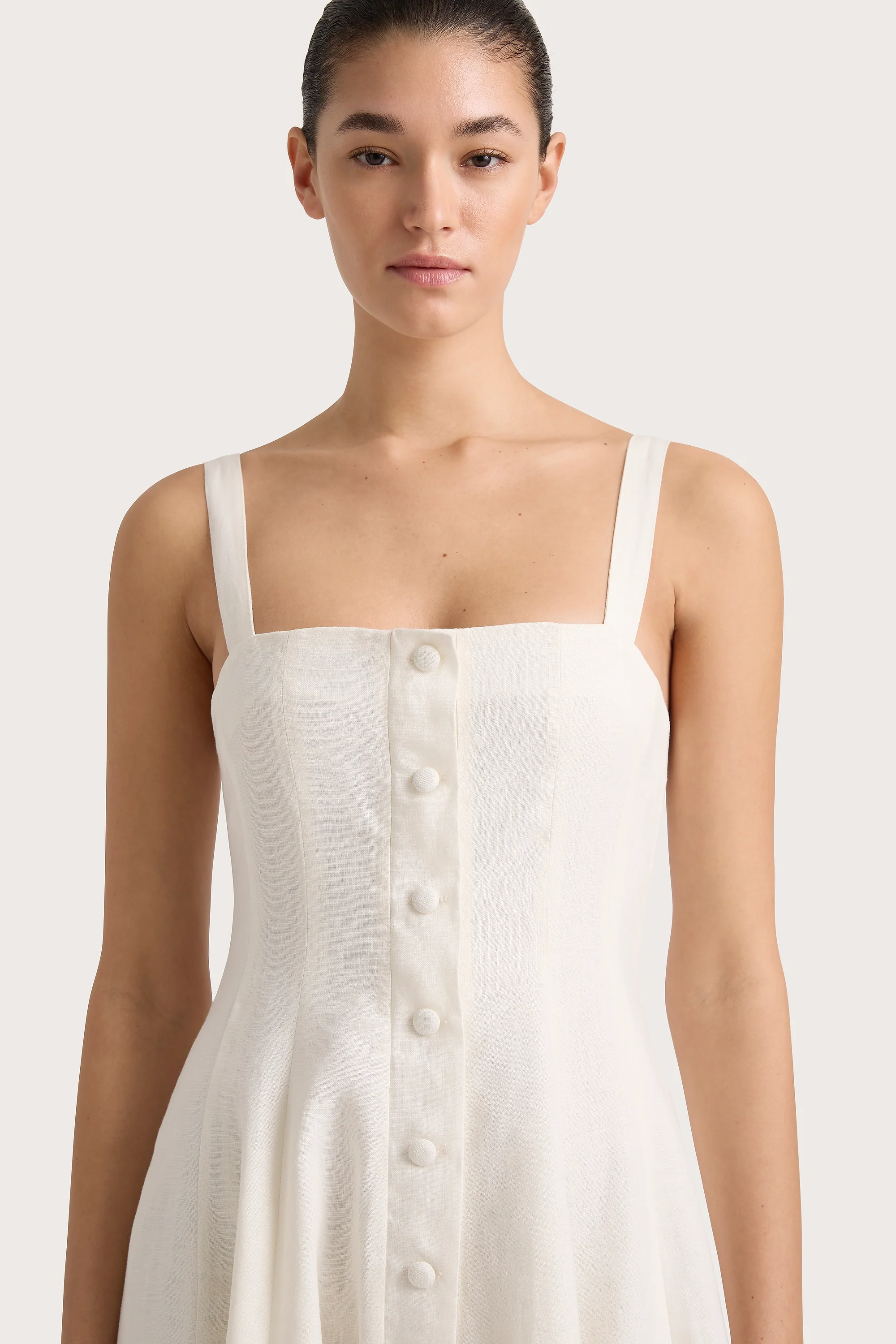 Corbiere Dress White - Final Sale - Image 5