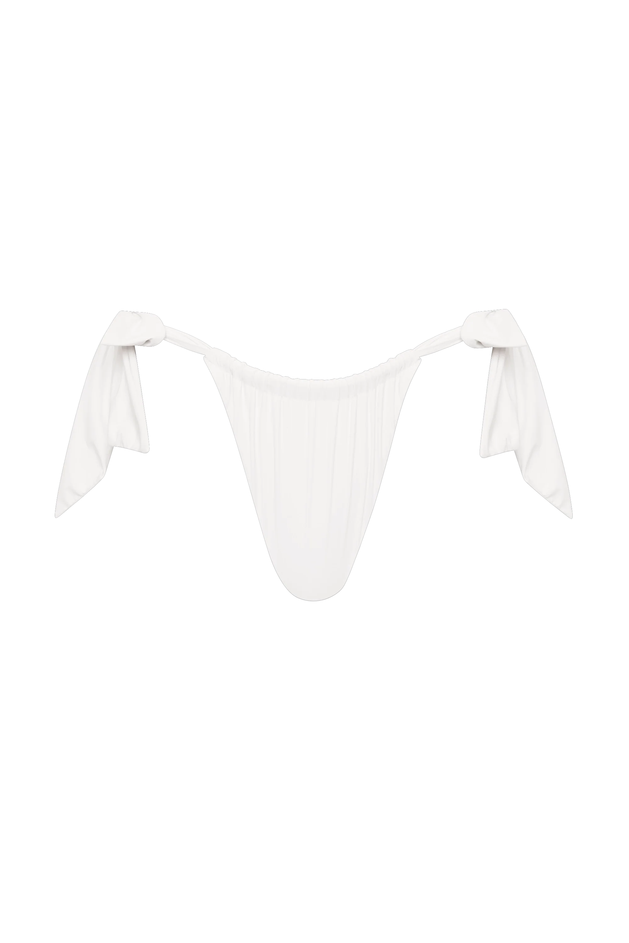 Costa Bikini Bottoms White - Final Sale - Image 7