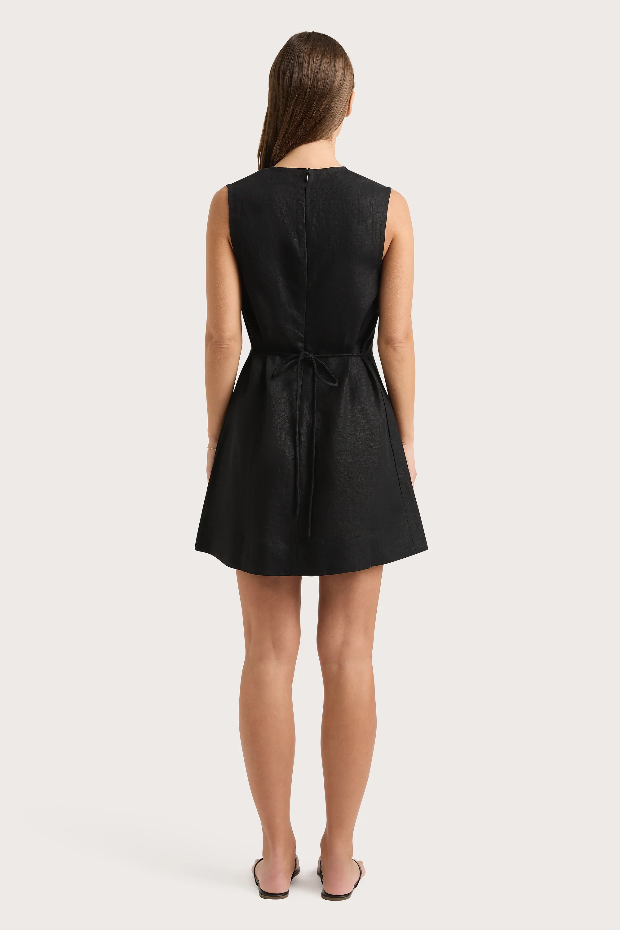 Daiane Mini Dress Black - Final Sale - Image 4
