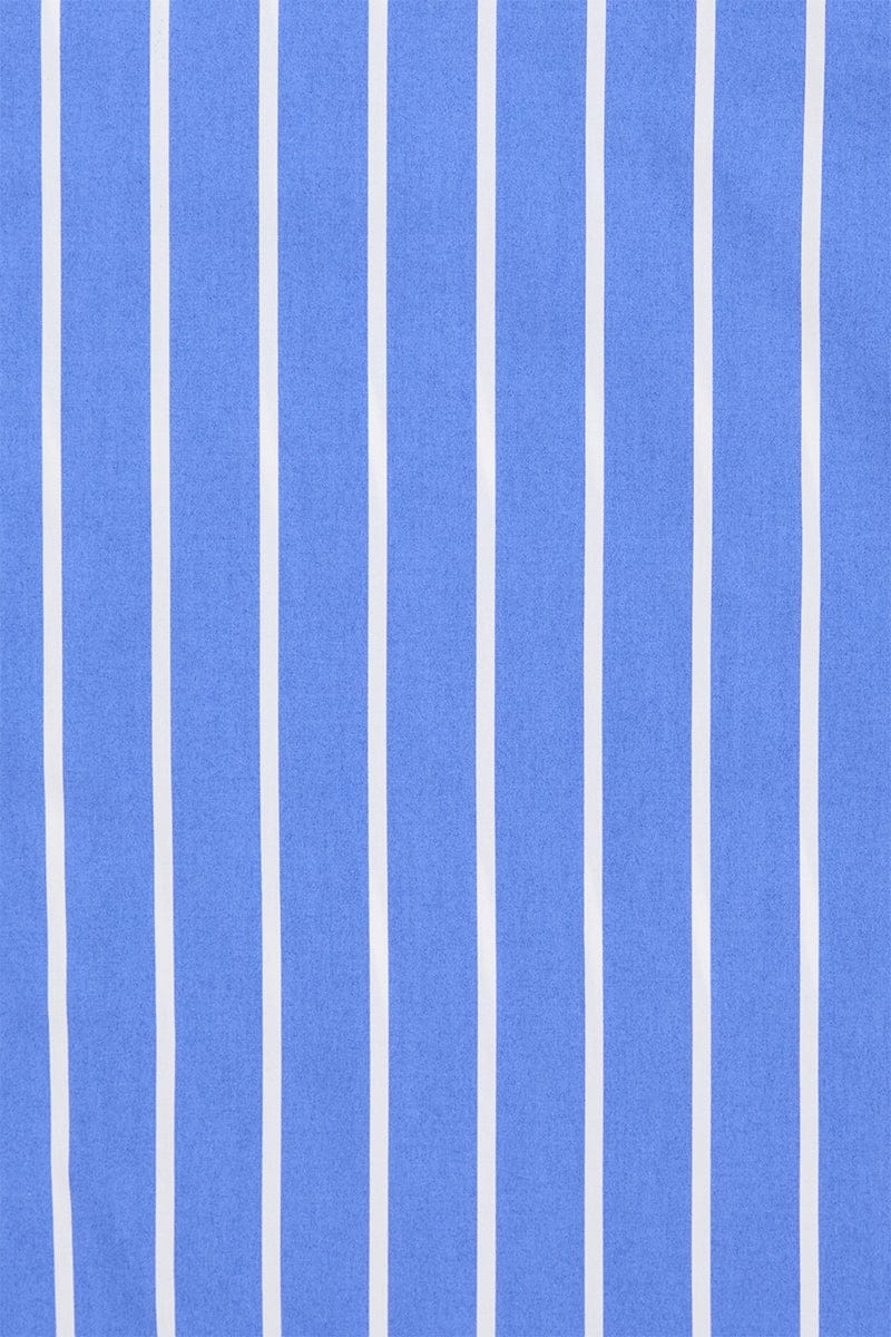 Daija Shirt Adia Stripe Ocean Blue - Final Sale - Image 5