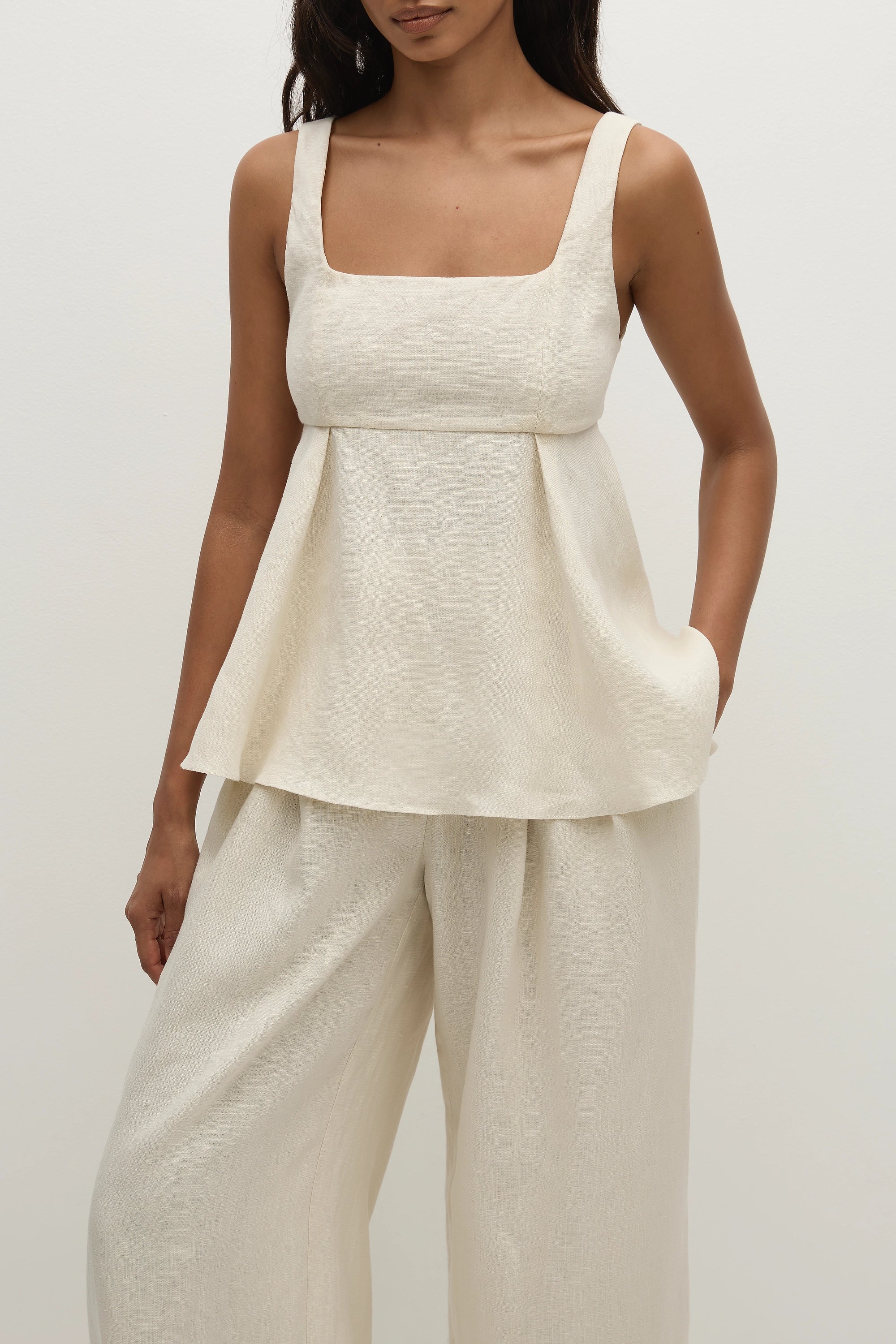 Ellie Top Ecru - Image 6