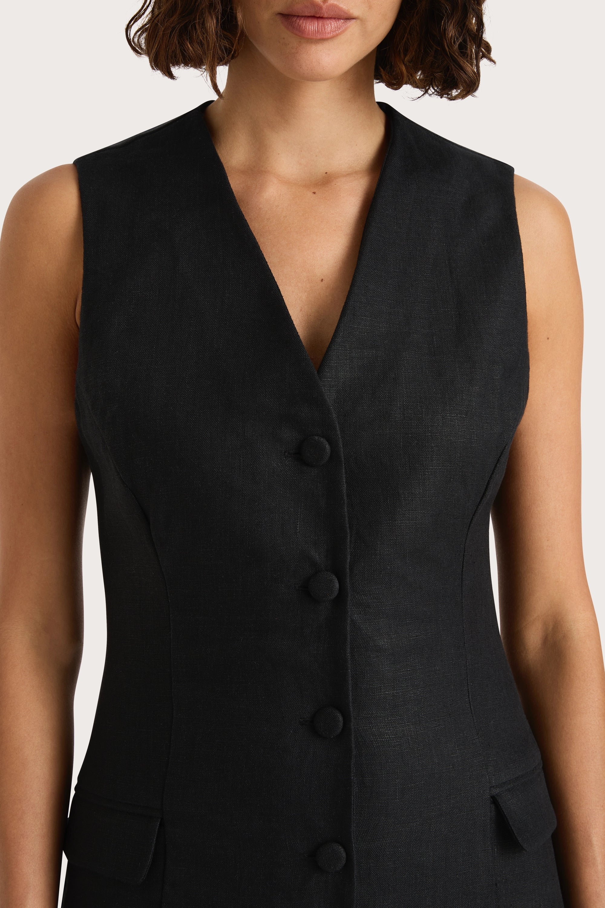 Eloise Mini Dress Black - Final Sale - Image 3