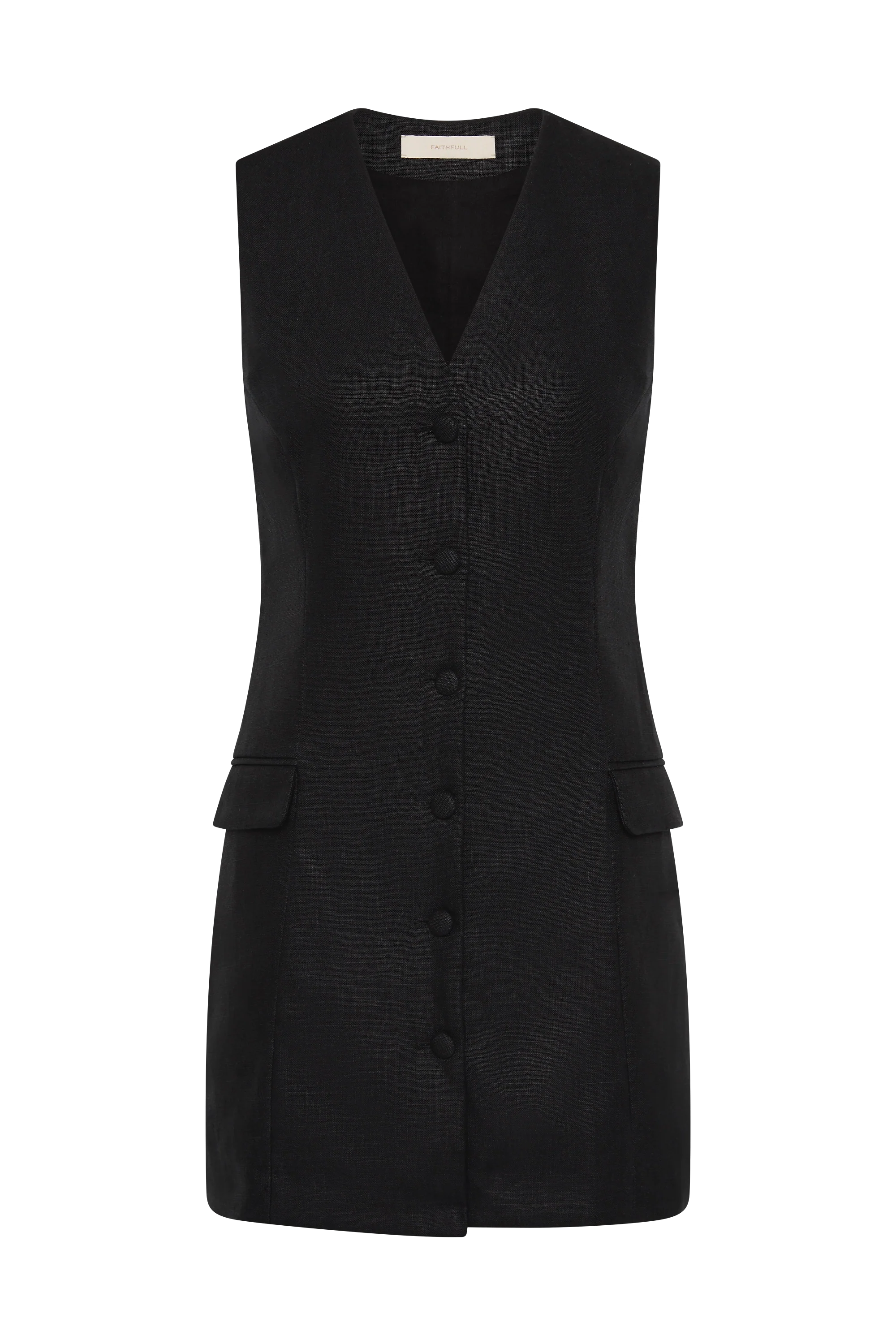 Eloise Mini Dress Black - Final Sale - Image 7