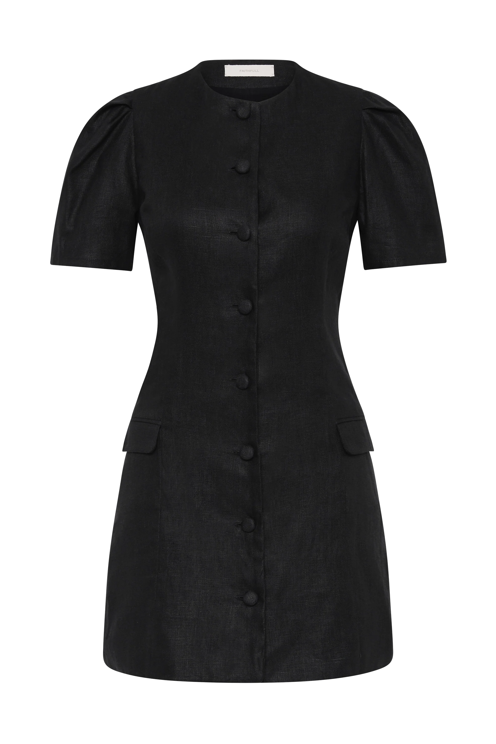 Emma Mini Dress Black - Final Sale - Image 8