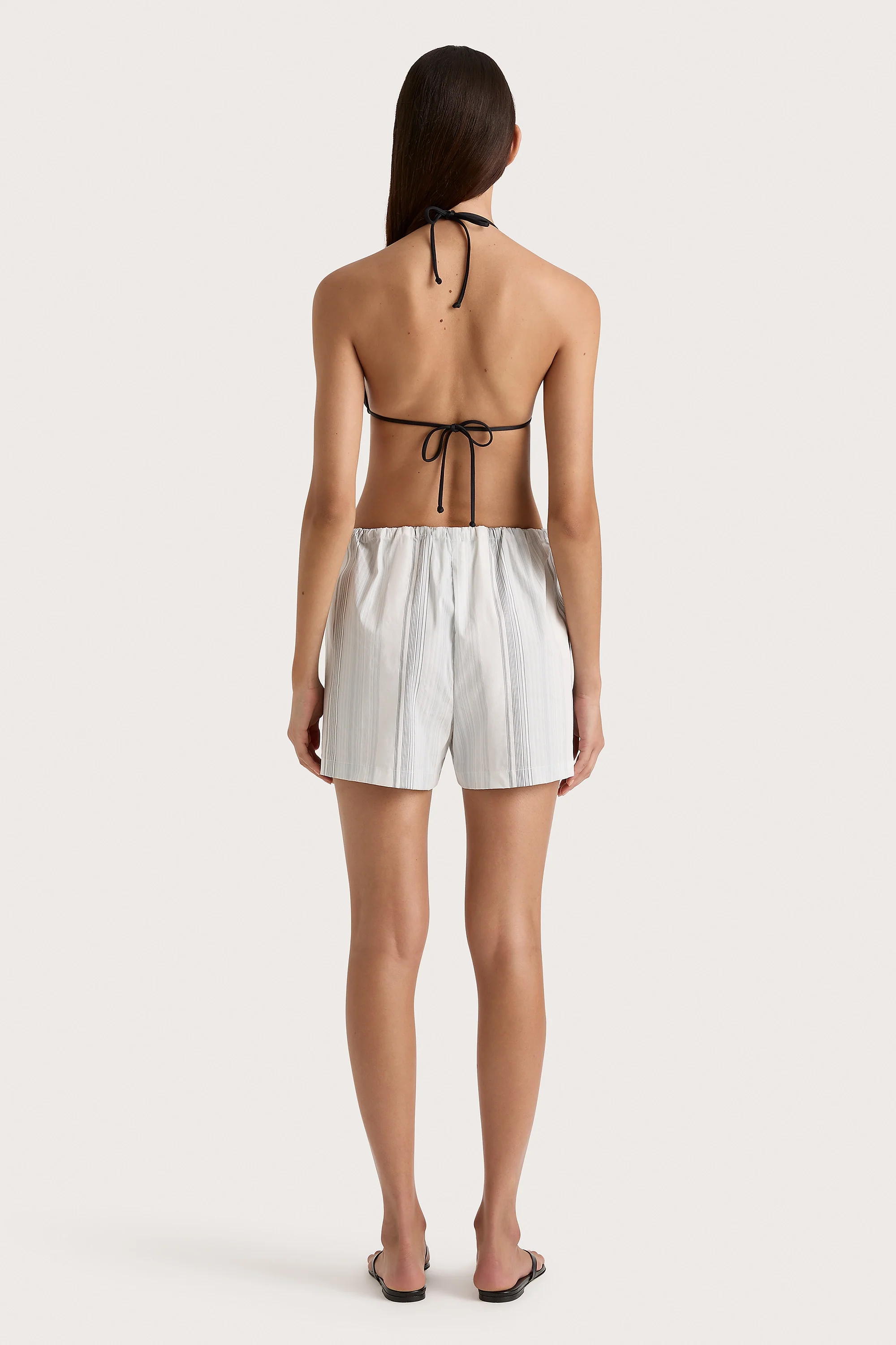 En Vau Short Striped Soft Blue - Final Sale - Image 6