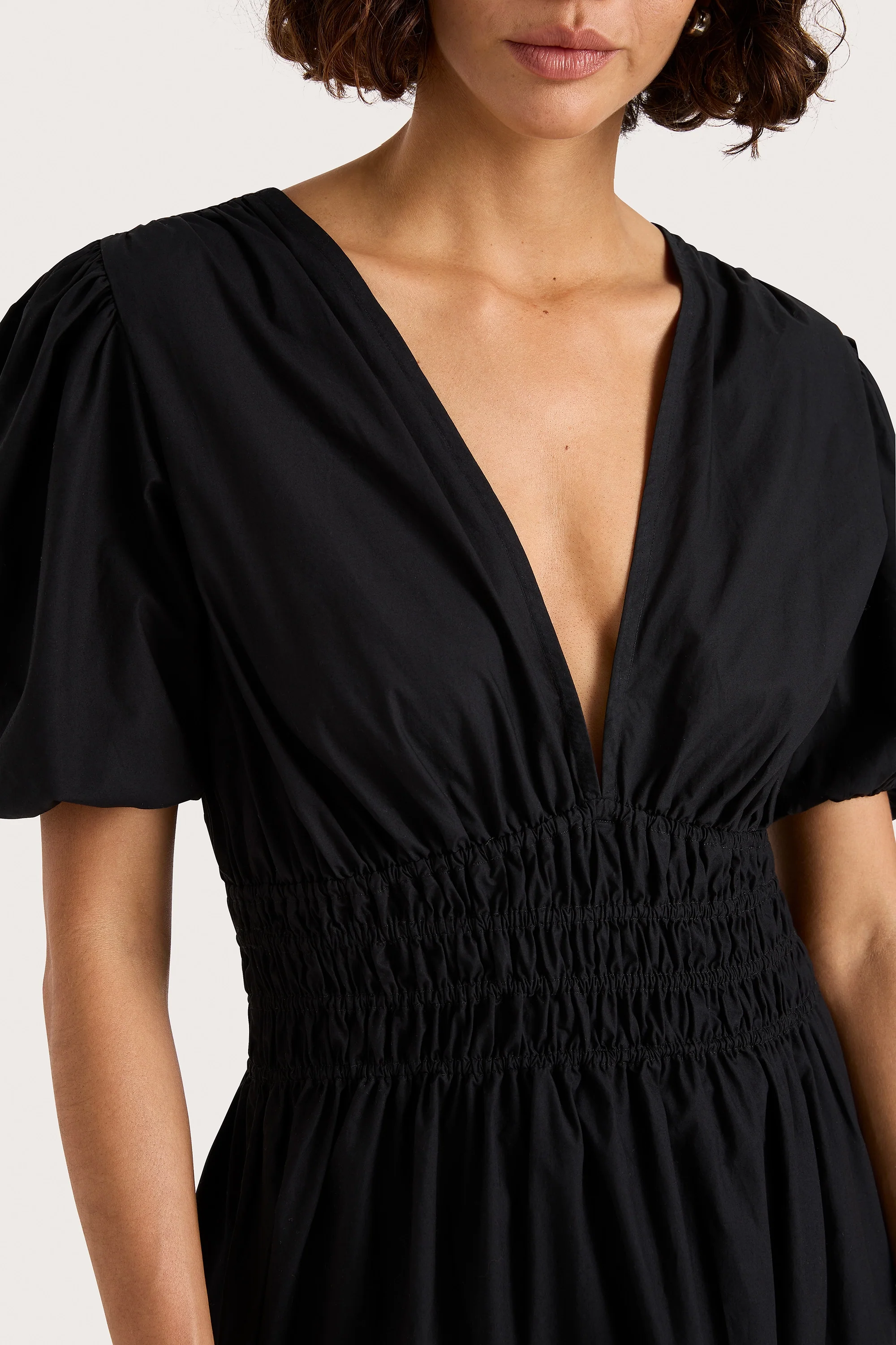 Grace Midi Dress Black - Image 4