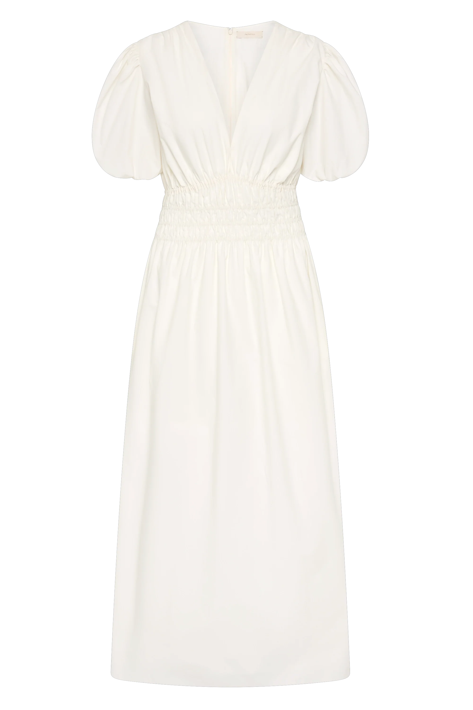 Grace Midi Dress White - Image 7