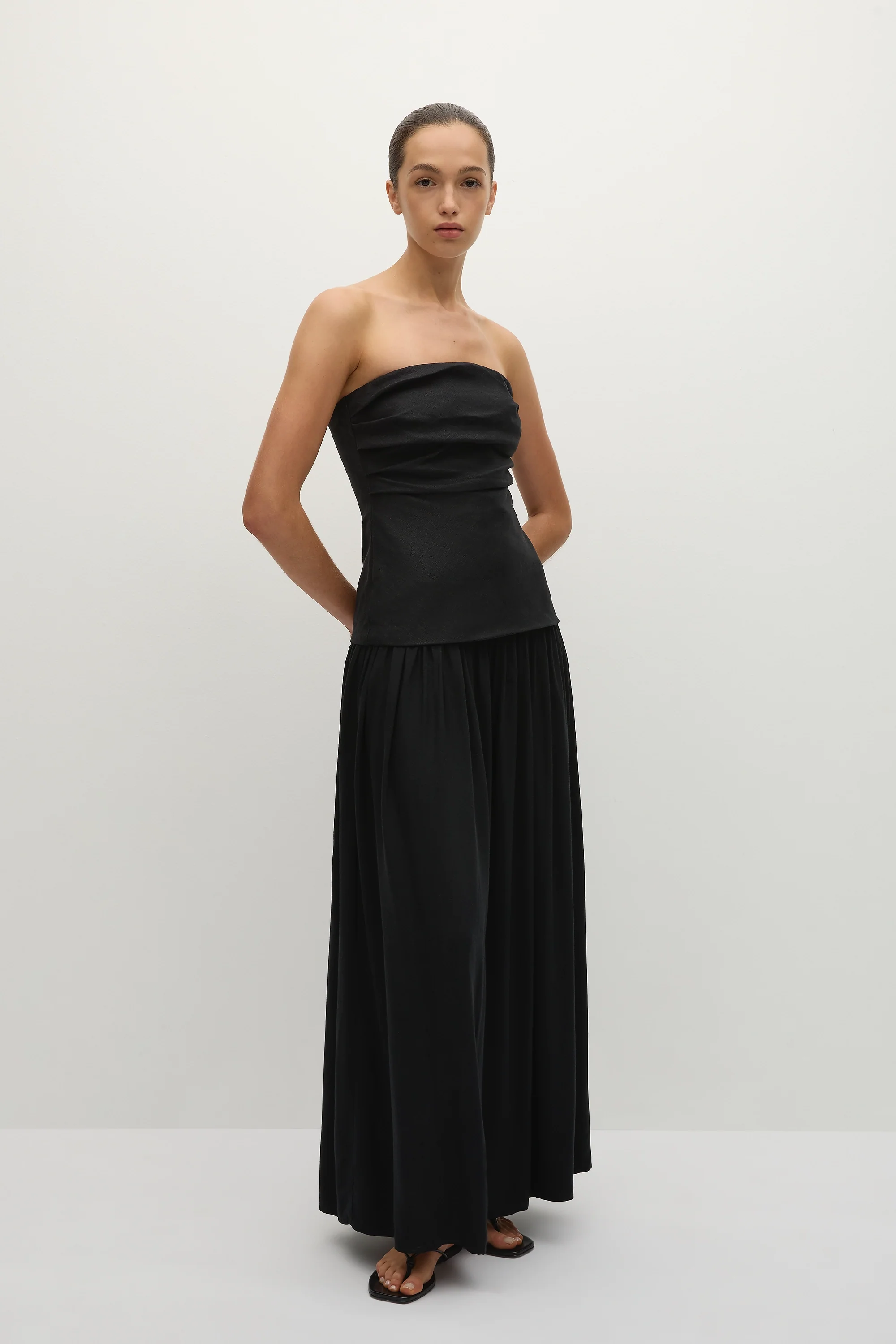 Hedy Maxi Dress Black - Final Sale - Image 3