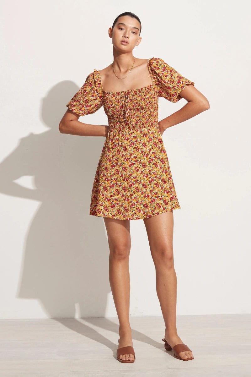 Il Carro Mini Dress La Gomera Floral Print - Final Sale - Image 4