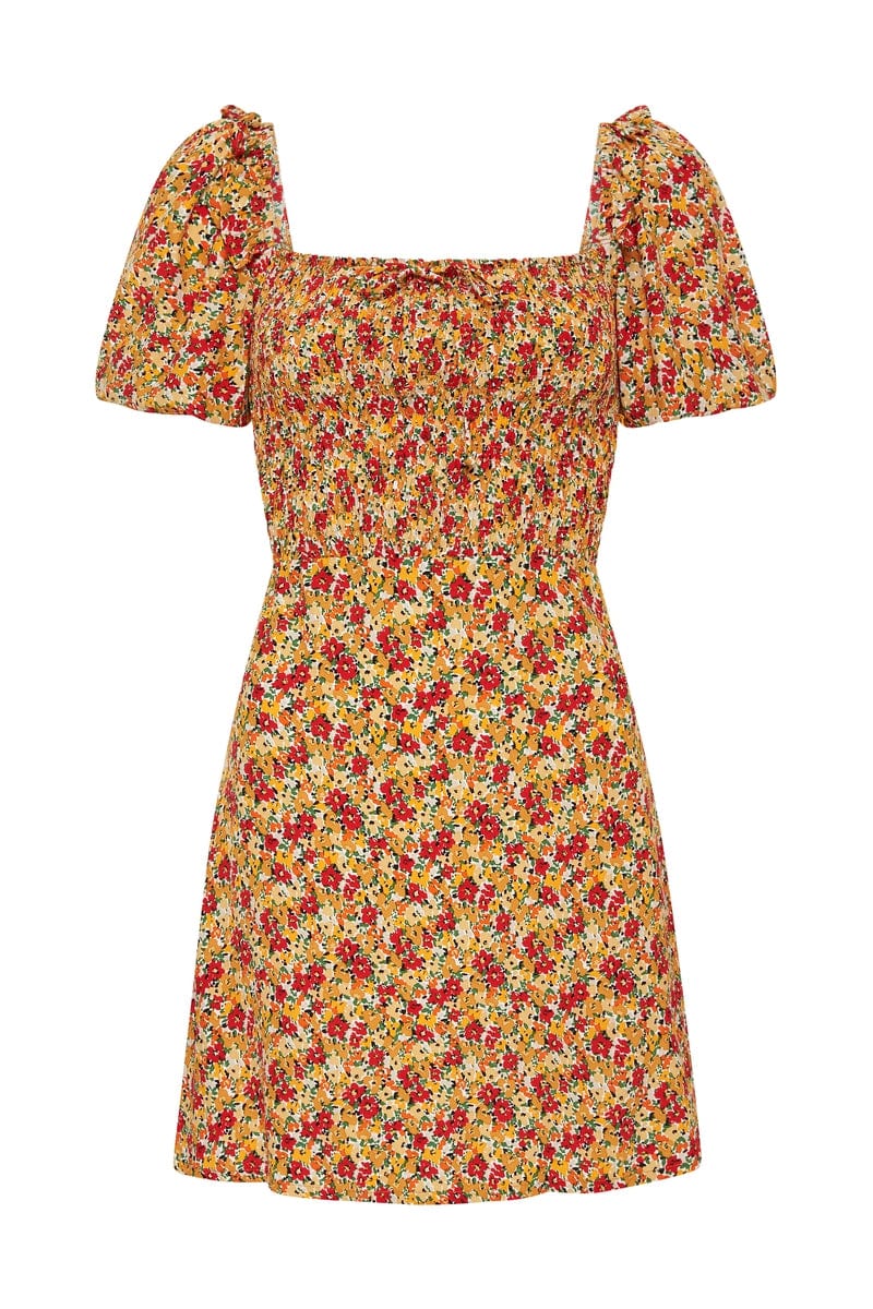 Il Carro Mini Dress La Gomera Floral Print - Final Sale - Image 5