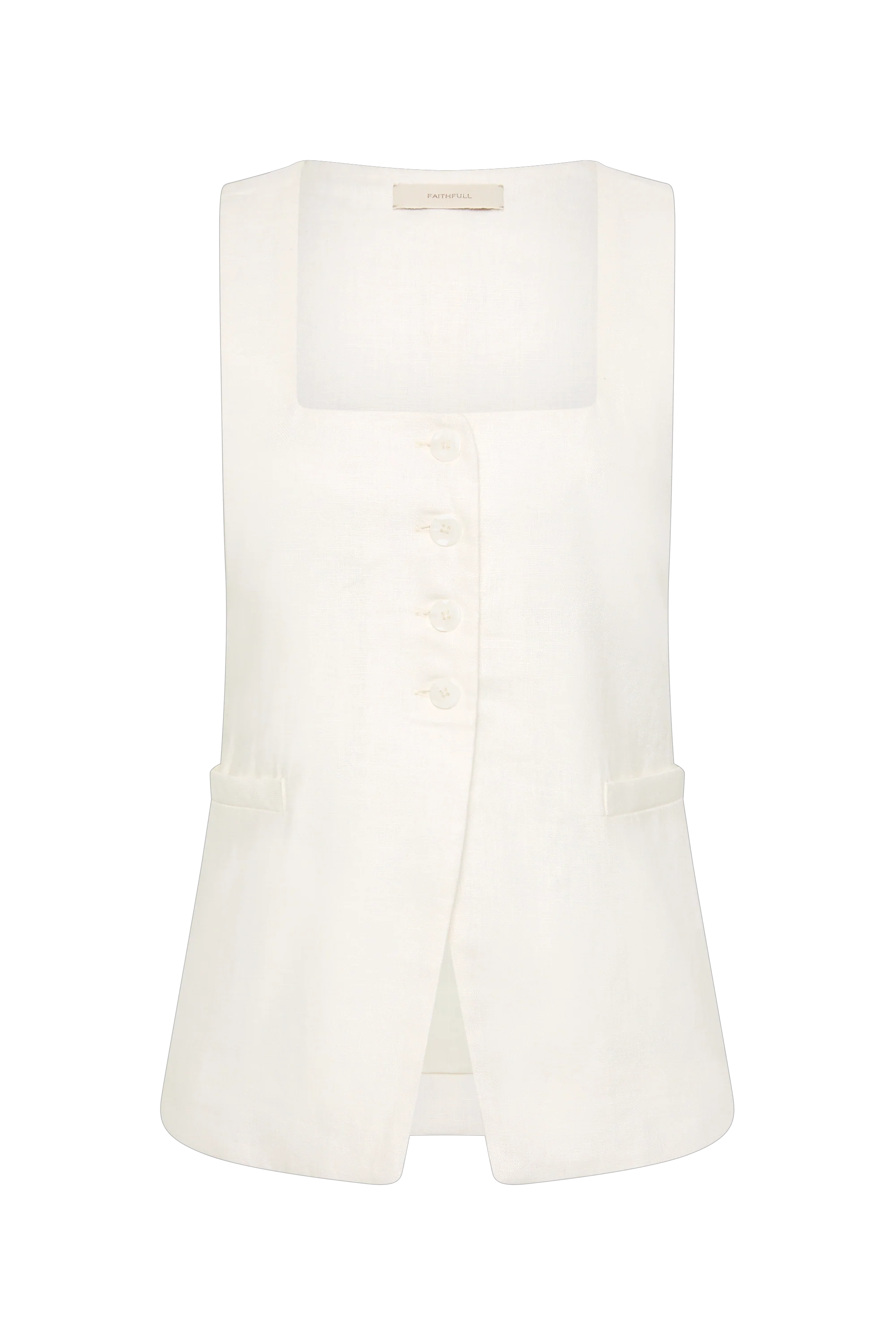 Jackie Vest White - Image 6