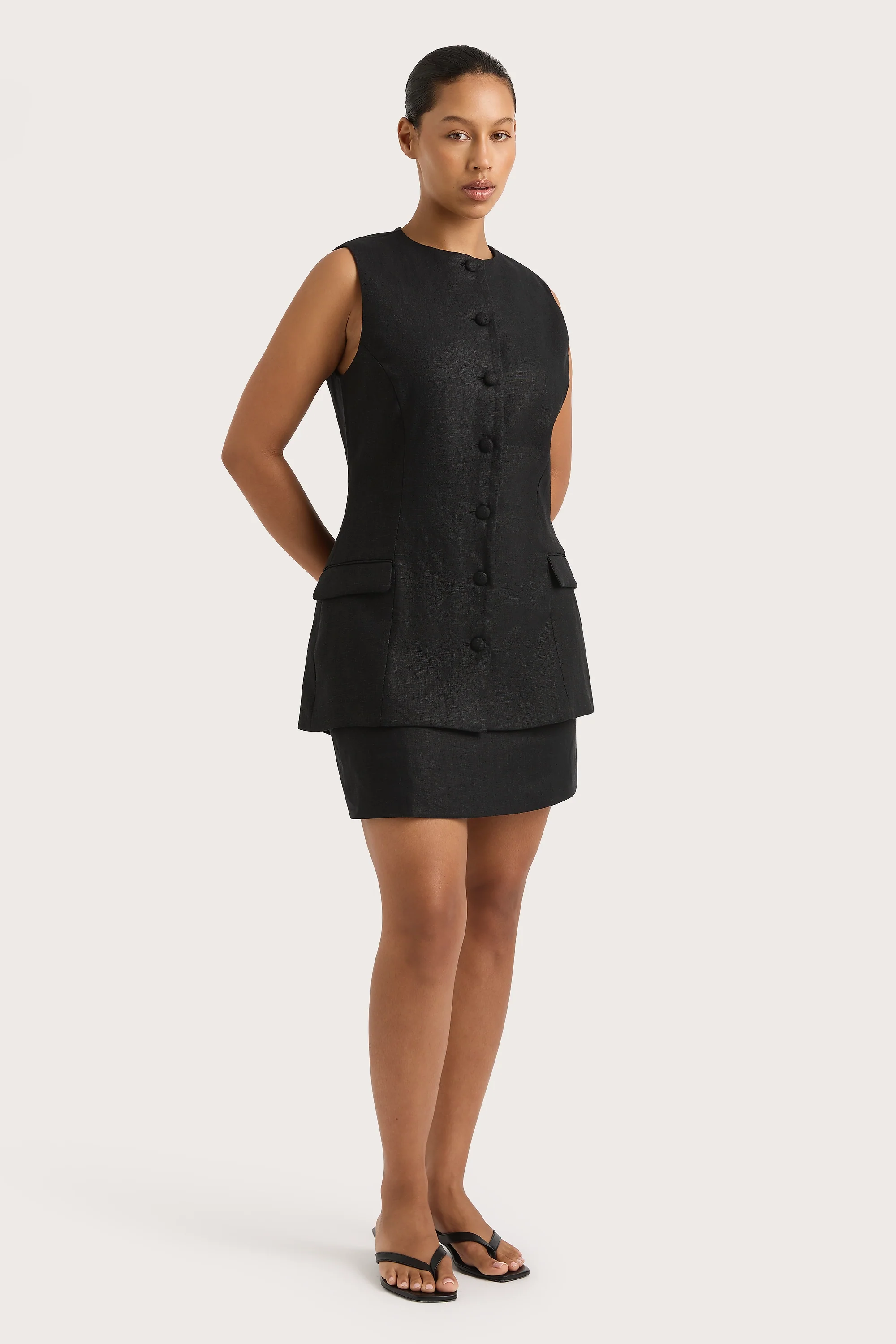 Jane Mini Skirt Black - Final Sale - Image 11