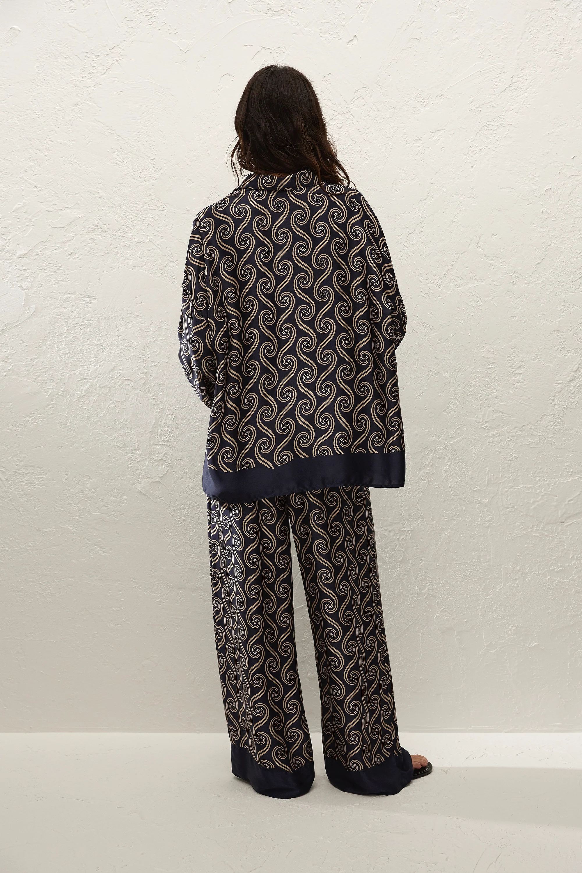 Jensen Pant Juanita Swirl Indigo - Image 4