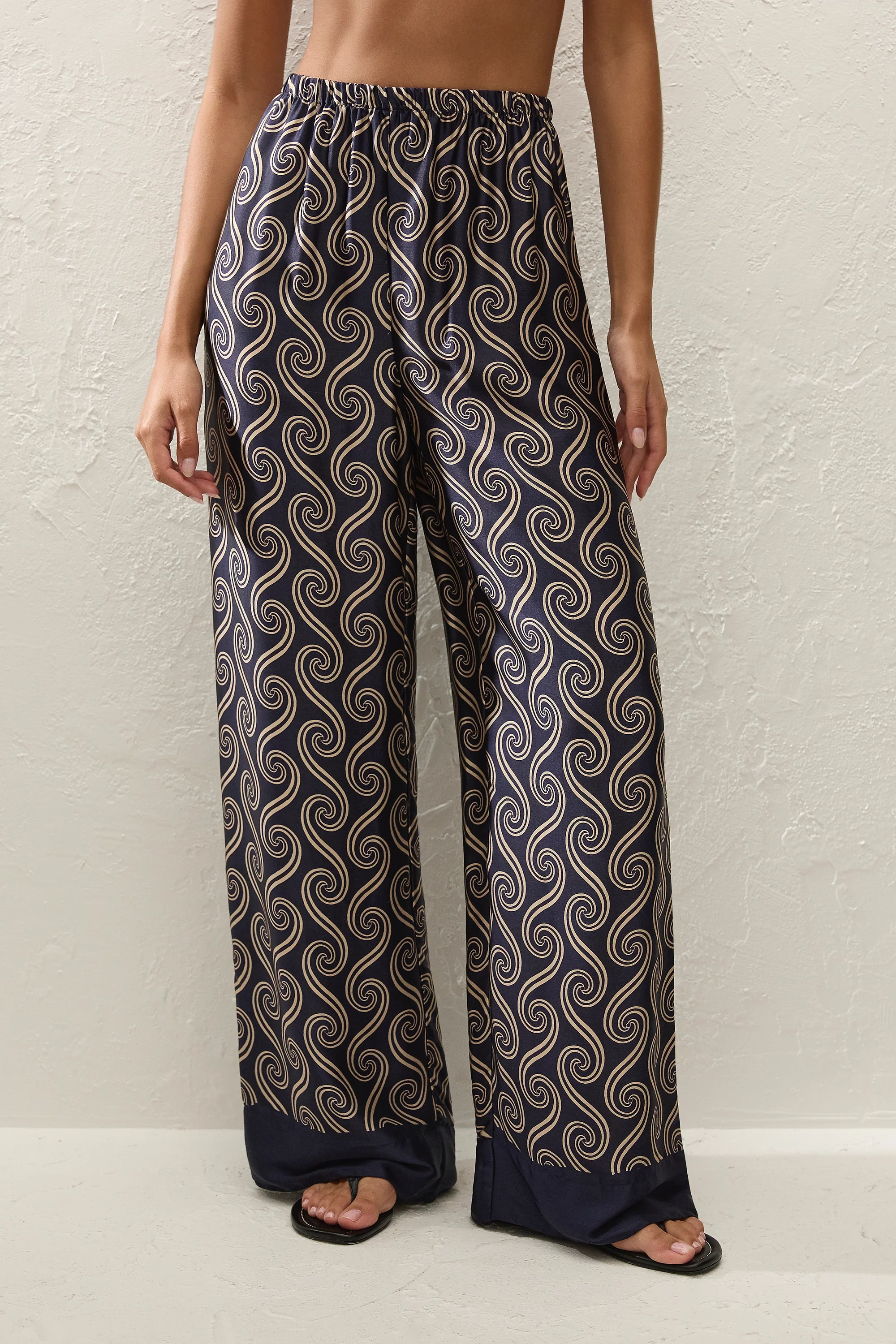 Jensen Pant Juanita Swirl Indigo - Image 5
