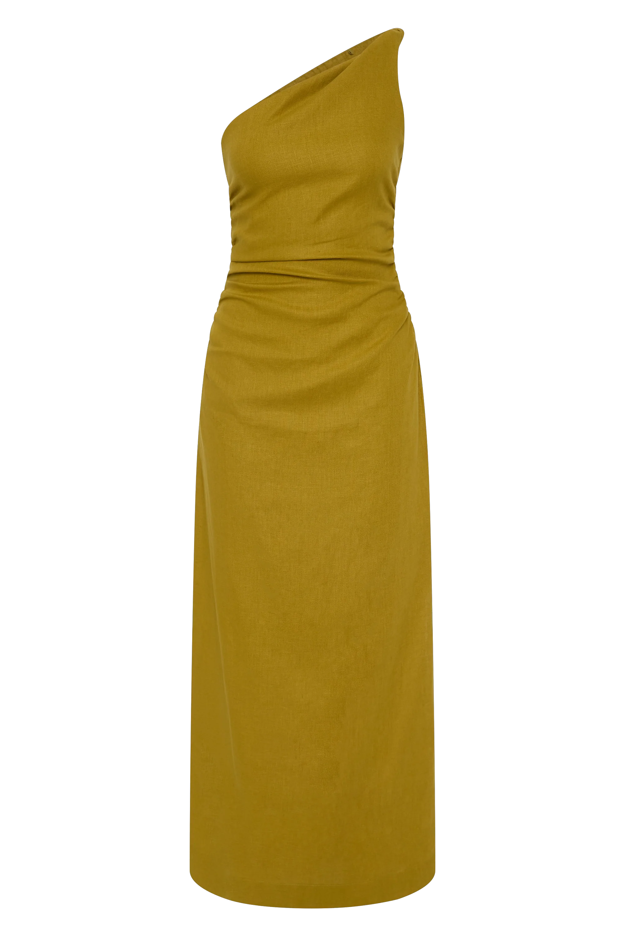 Jomana Midi Dress Olive - Image 7