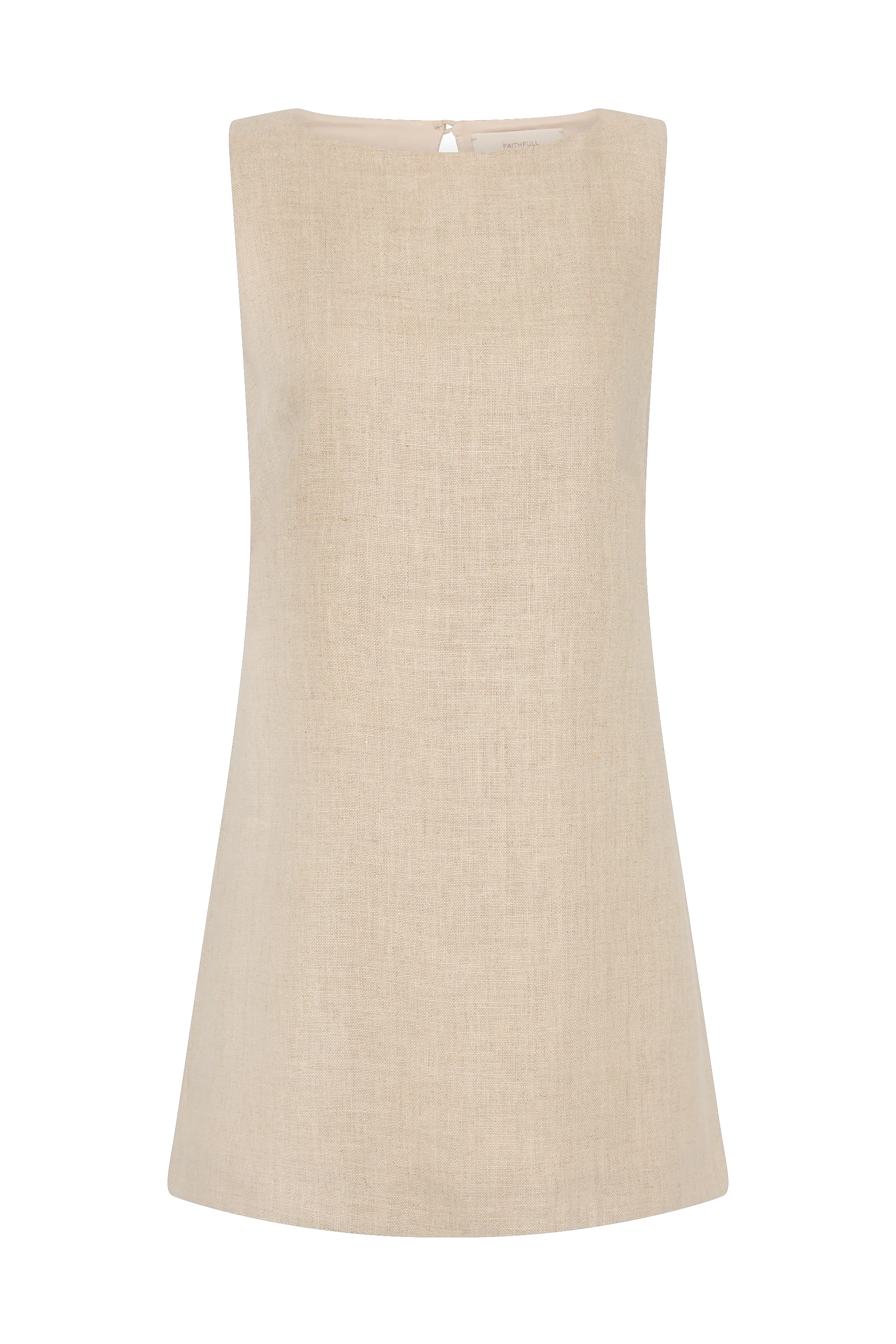 Kelly Mini Dress Natural - Image 7