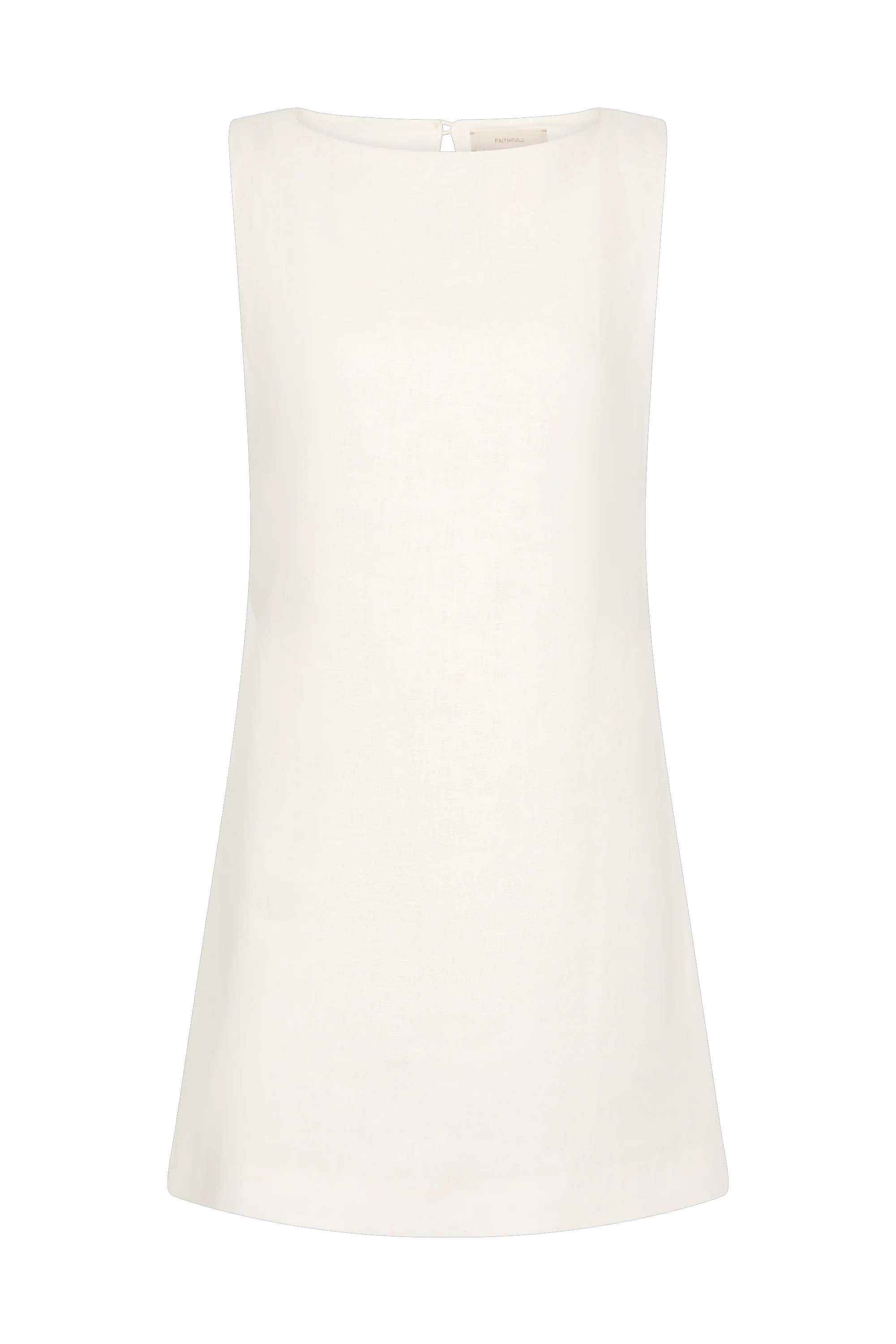 Kelly Mini Dress White - Image 7