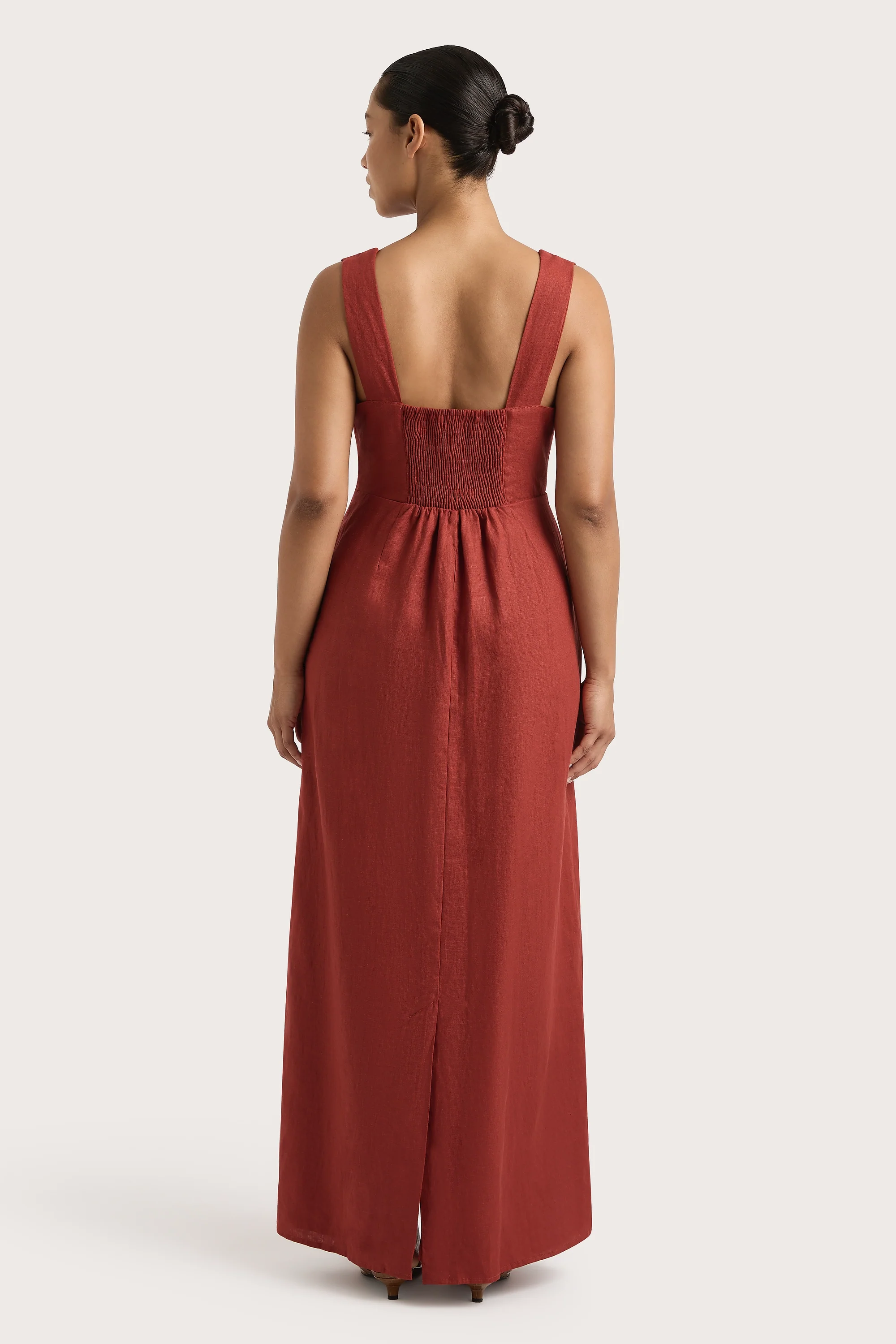 Lais Midi Dress Garnet - Final Sale - Image 3