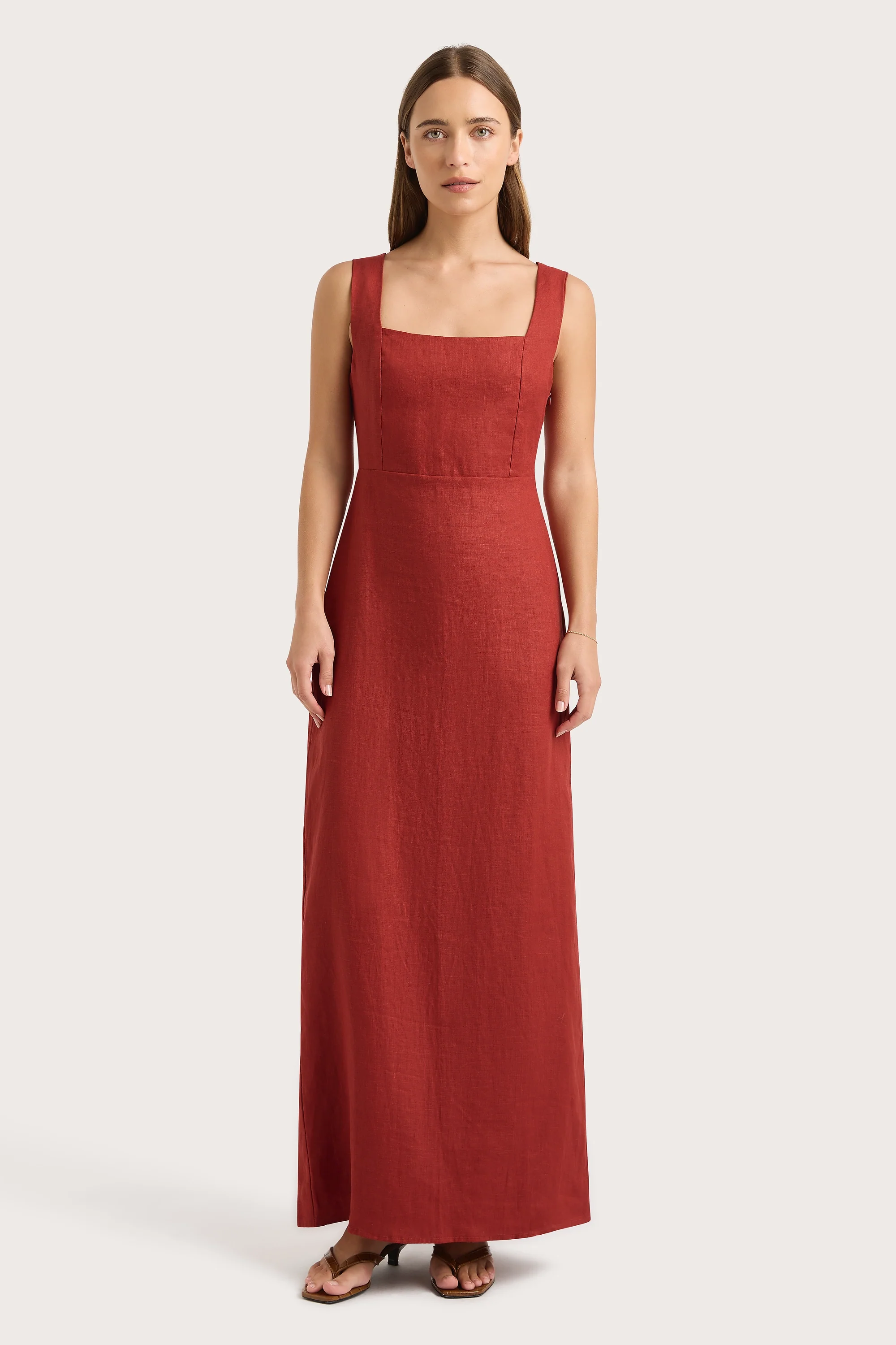 Lais Midi Dress Garnet - Final Sale - Image 4