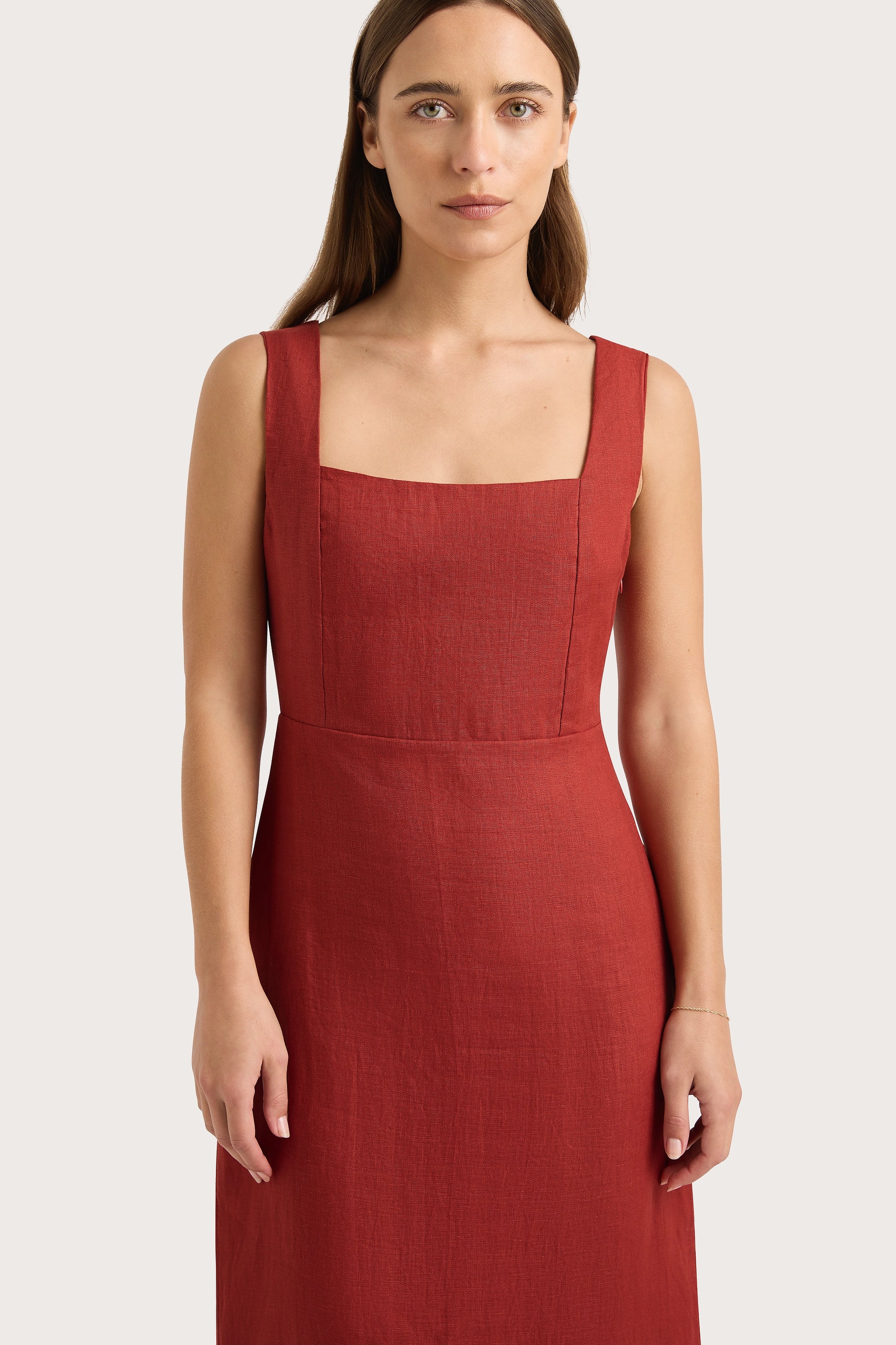 Lais Midi Dress Garnet - Final Sale - Image 5