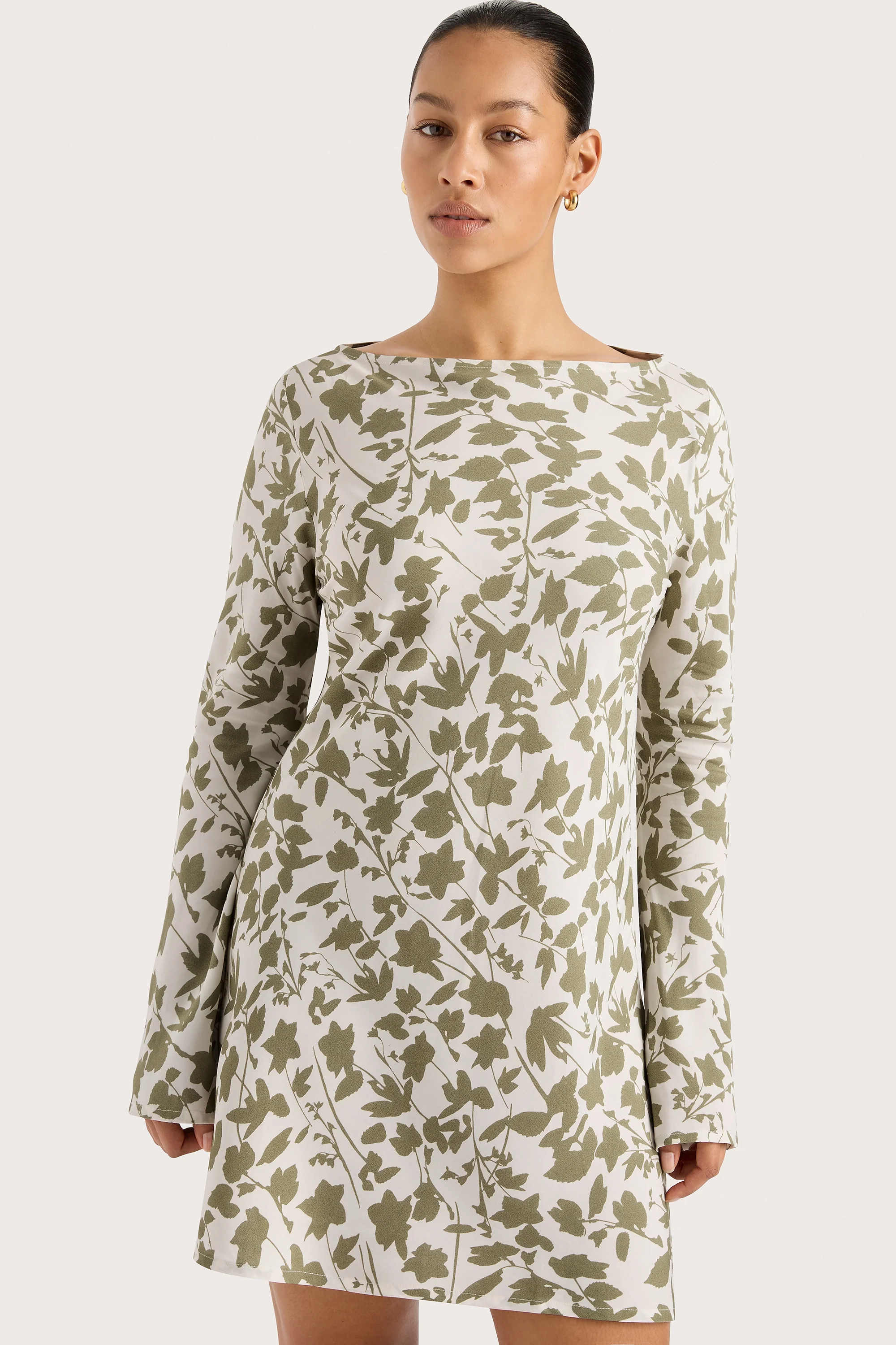 Lilou Mini Dress Poplar Sage - Final Sale - Image 12