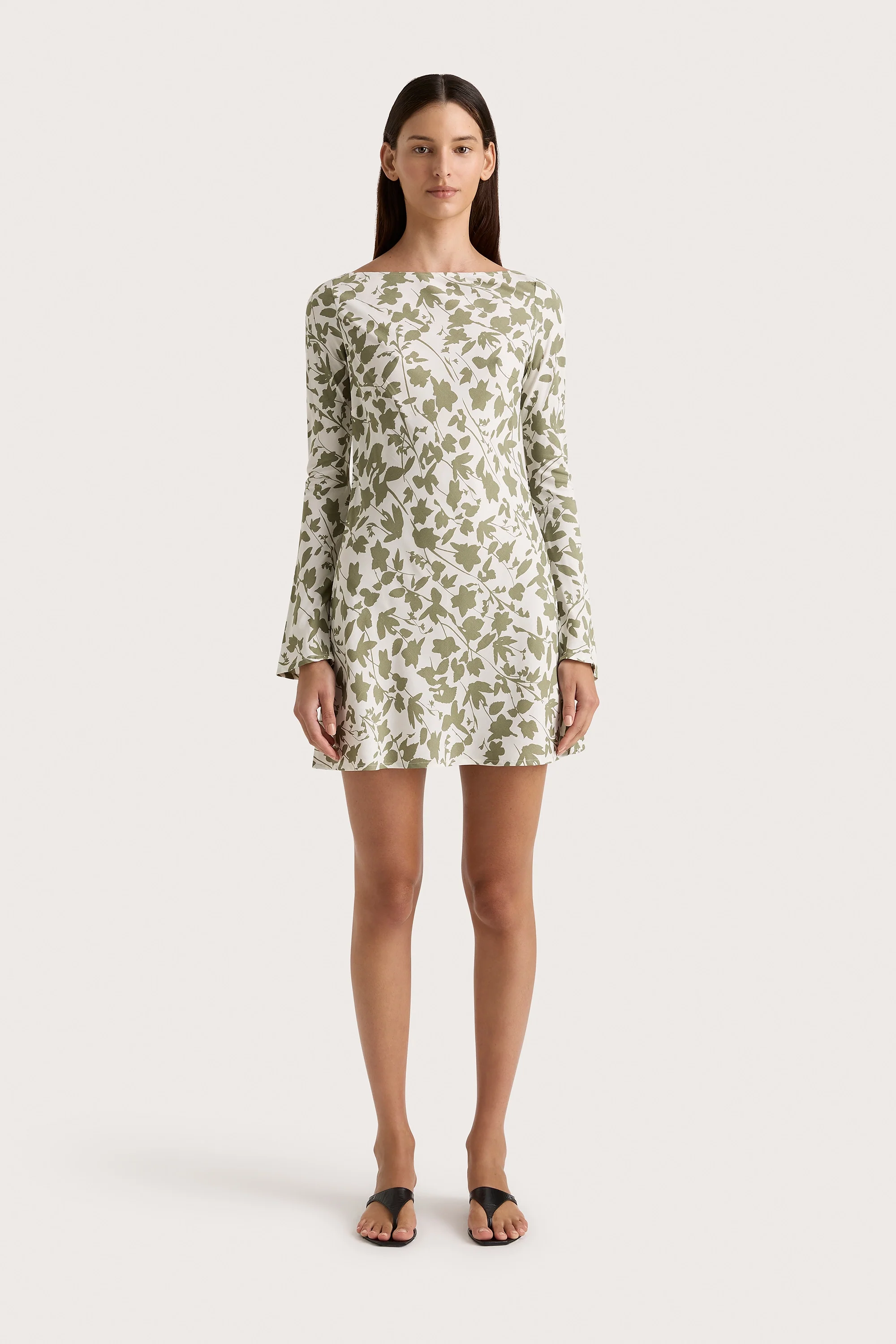 Lilou Mini Dress Poplar Sage - Final Sale - Image 7