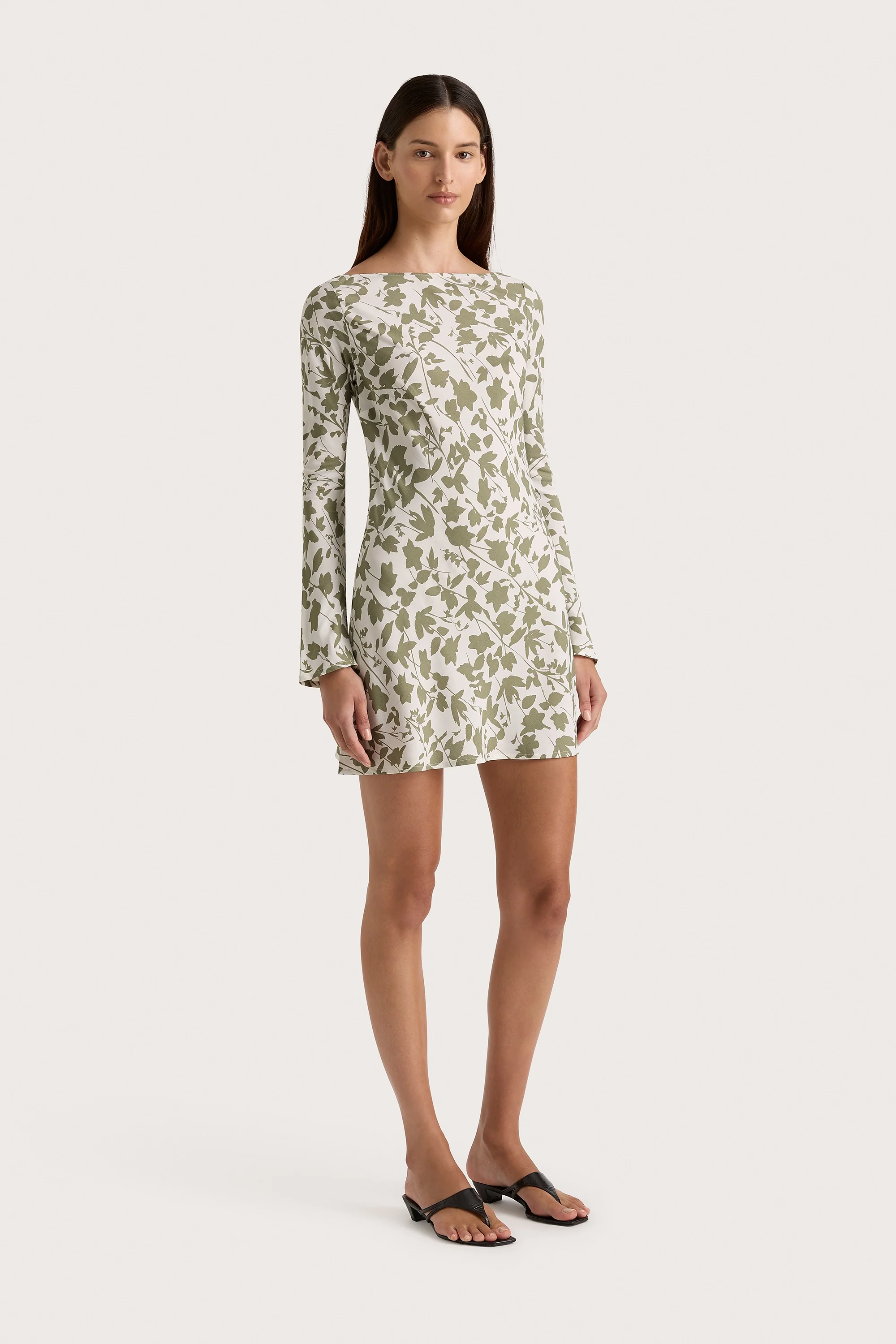 Lilou Mini Dress Poplar Sage - Final Sale - Image 9