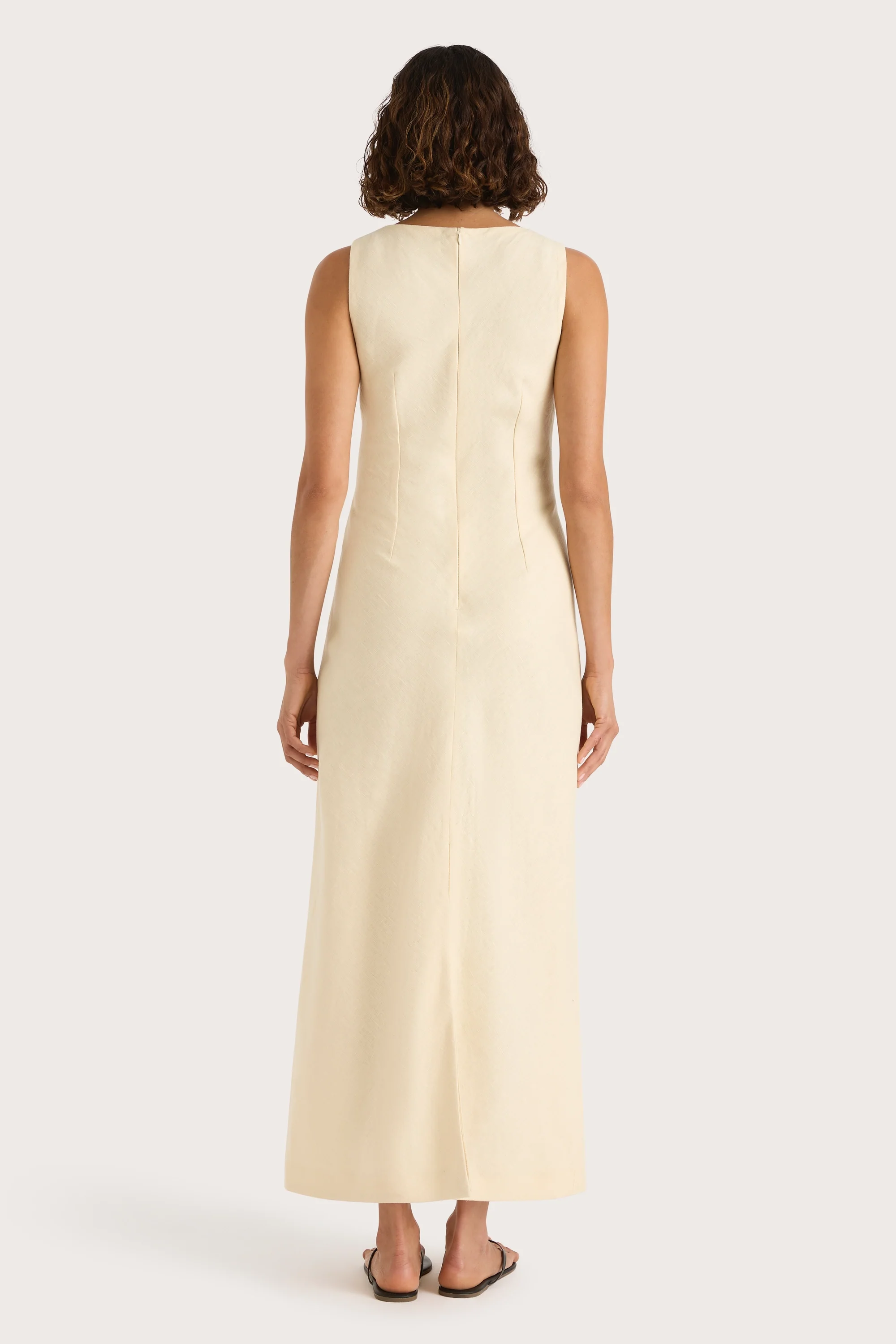 Lydie Maxi Dress Butter - Final Sale - Image 10