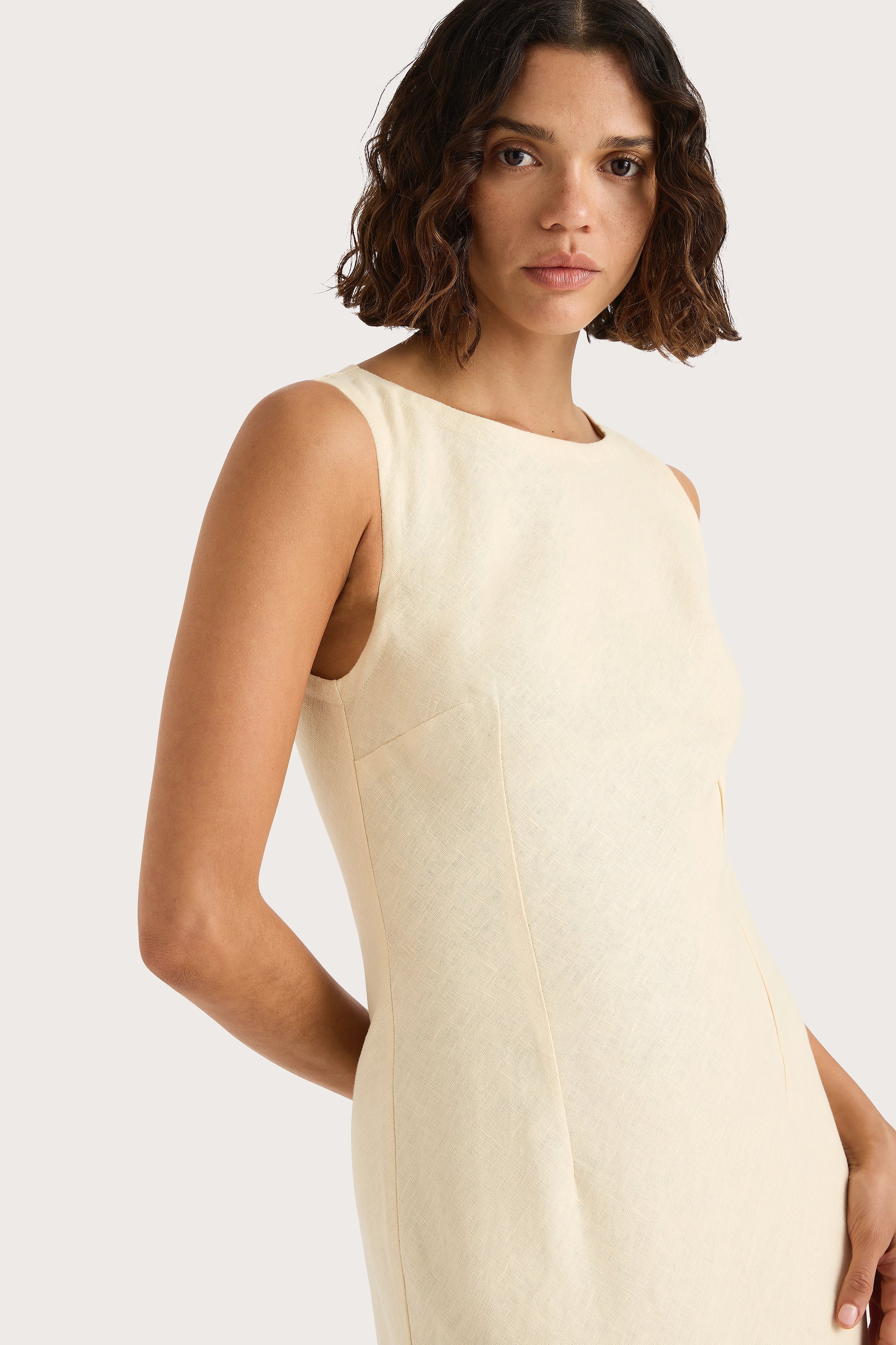 Lydie Maxi Dress Butter - Final Sale - Image 4