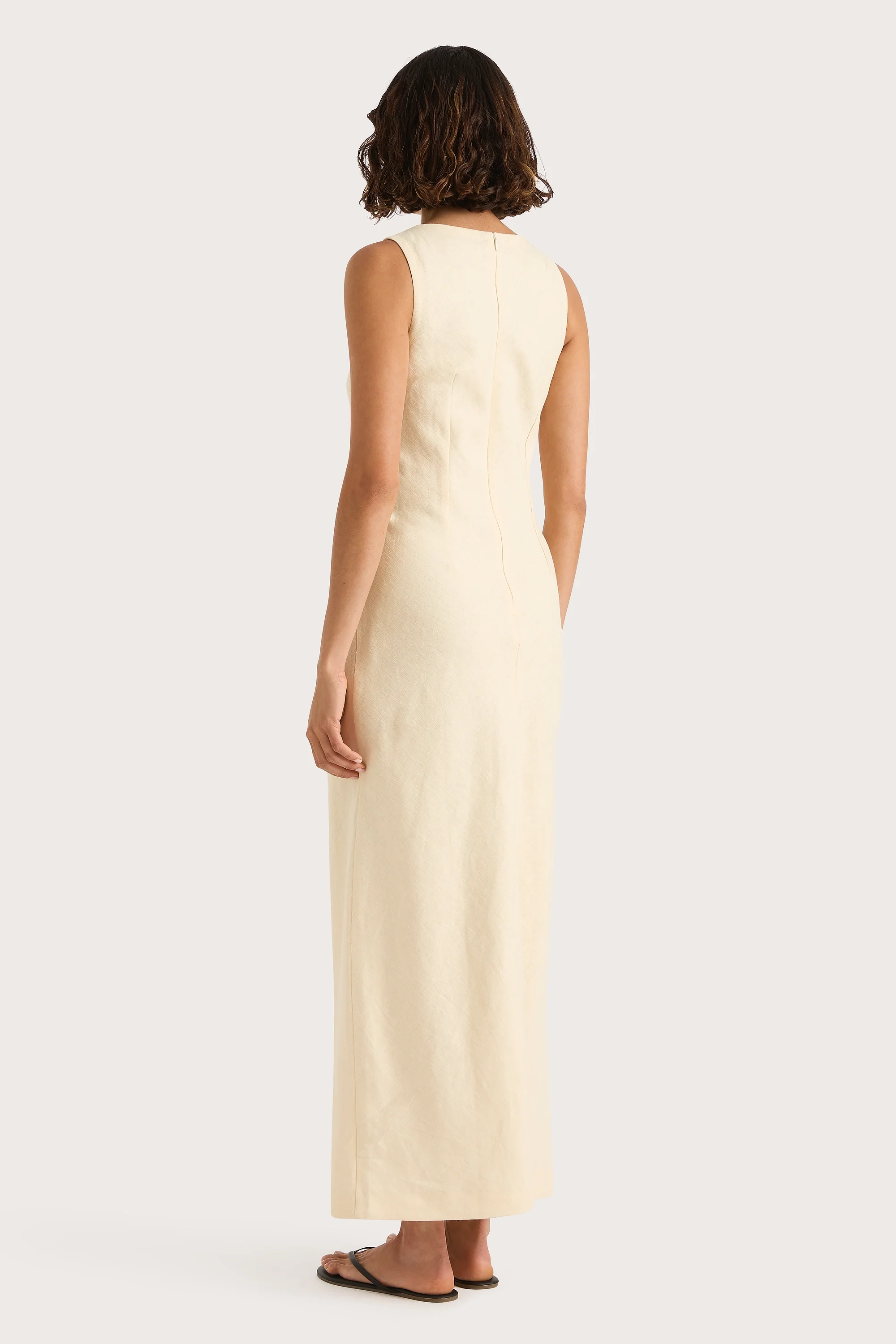 Lydie Maxi Dress Butter - Final Sale - Image 5