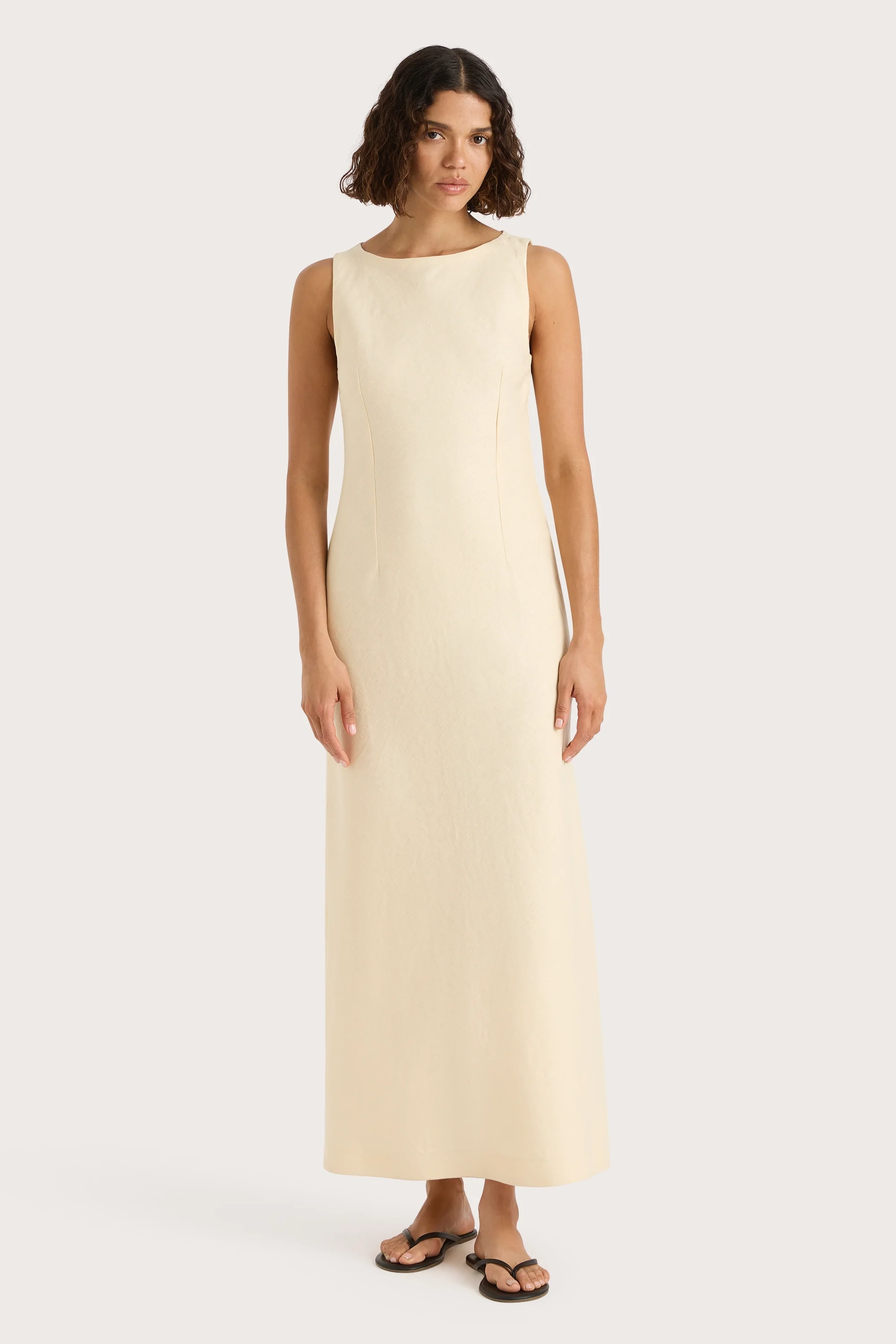 Lydie Maxi Dress Butter - Final Sale - Image 6