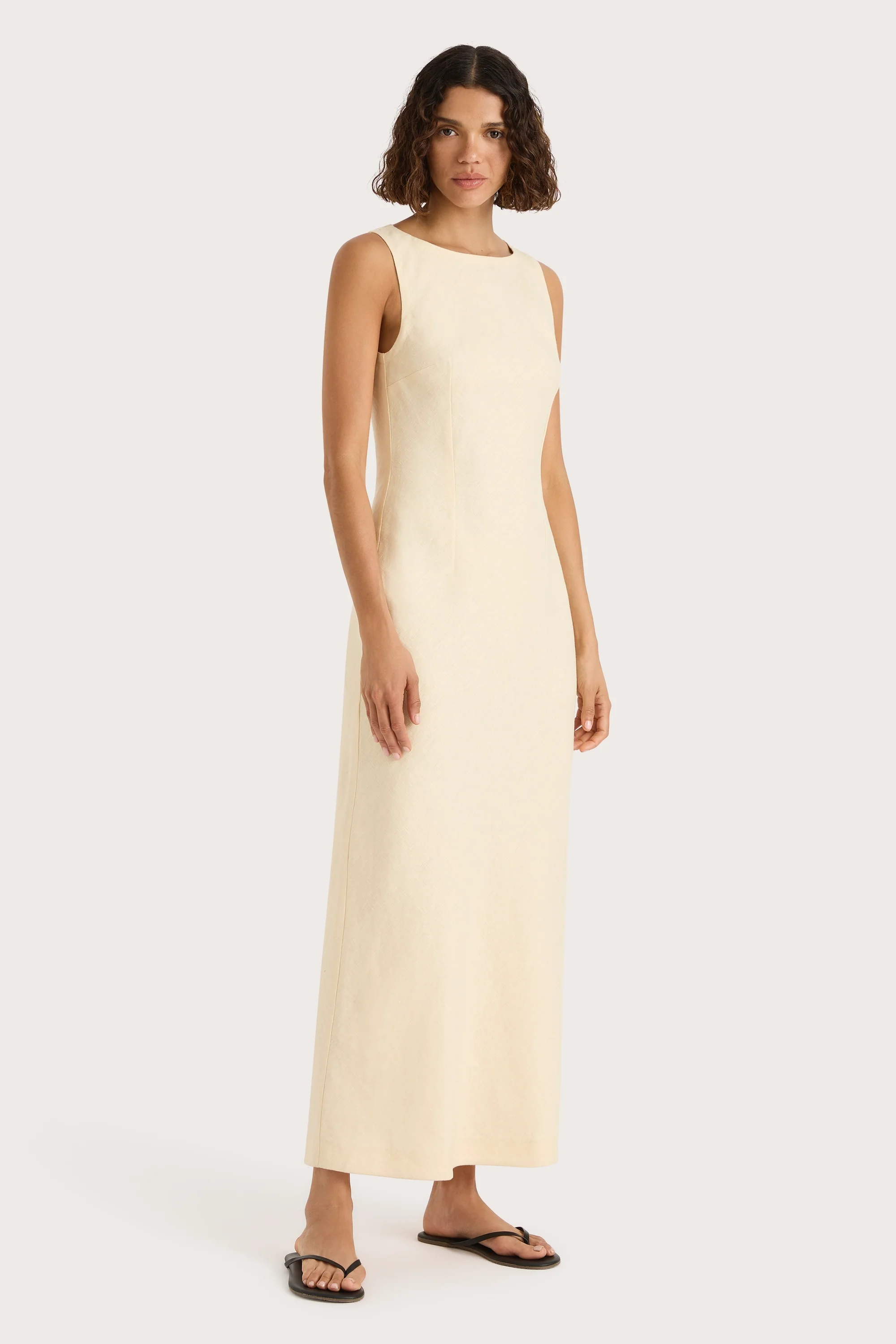 Lydie Maxi Dress Butter - Final Sale - Image 7