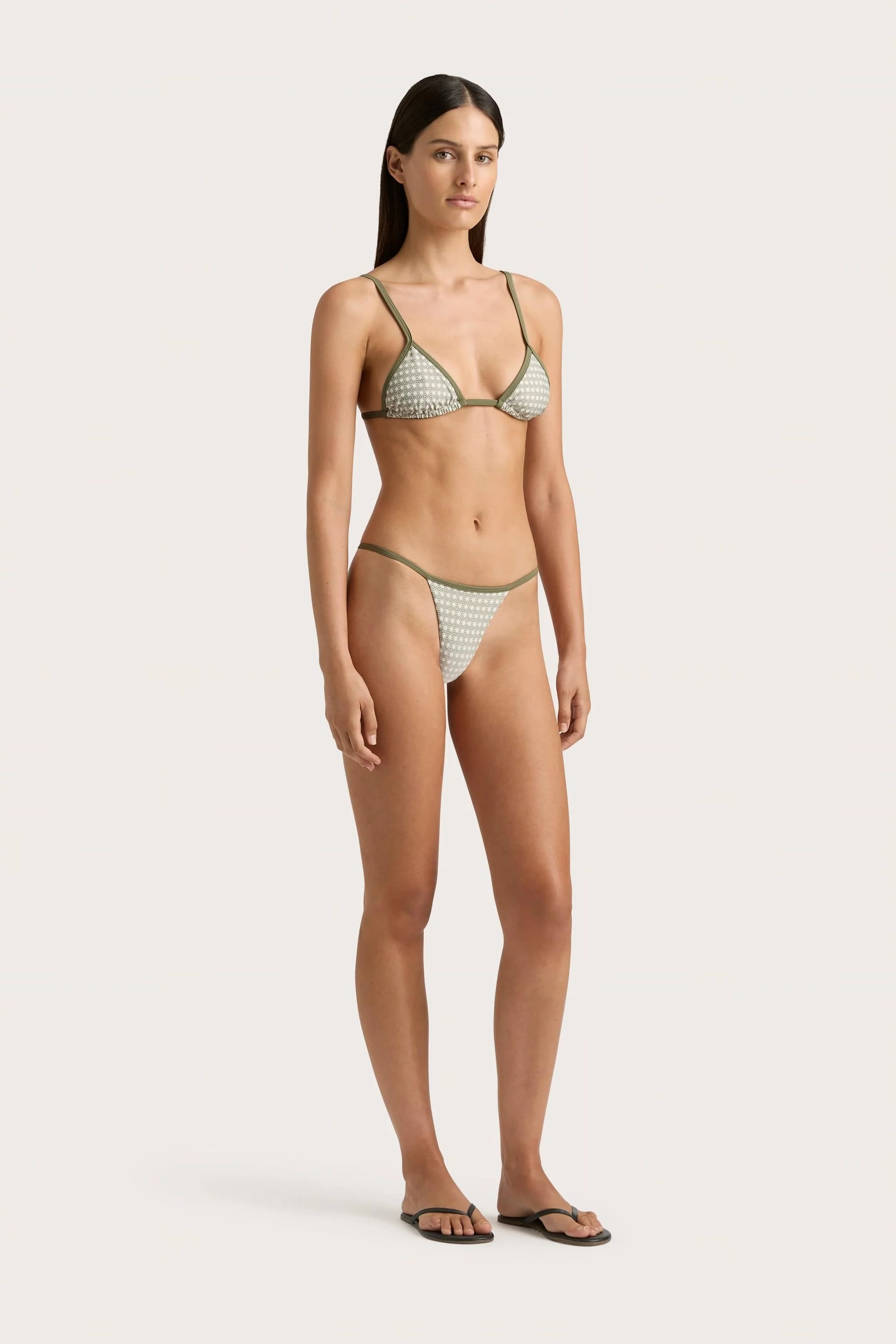 Manon Bikini Bottom Oliander Khaki - Final Sale - Image 3