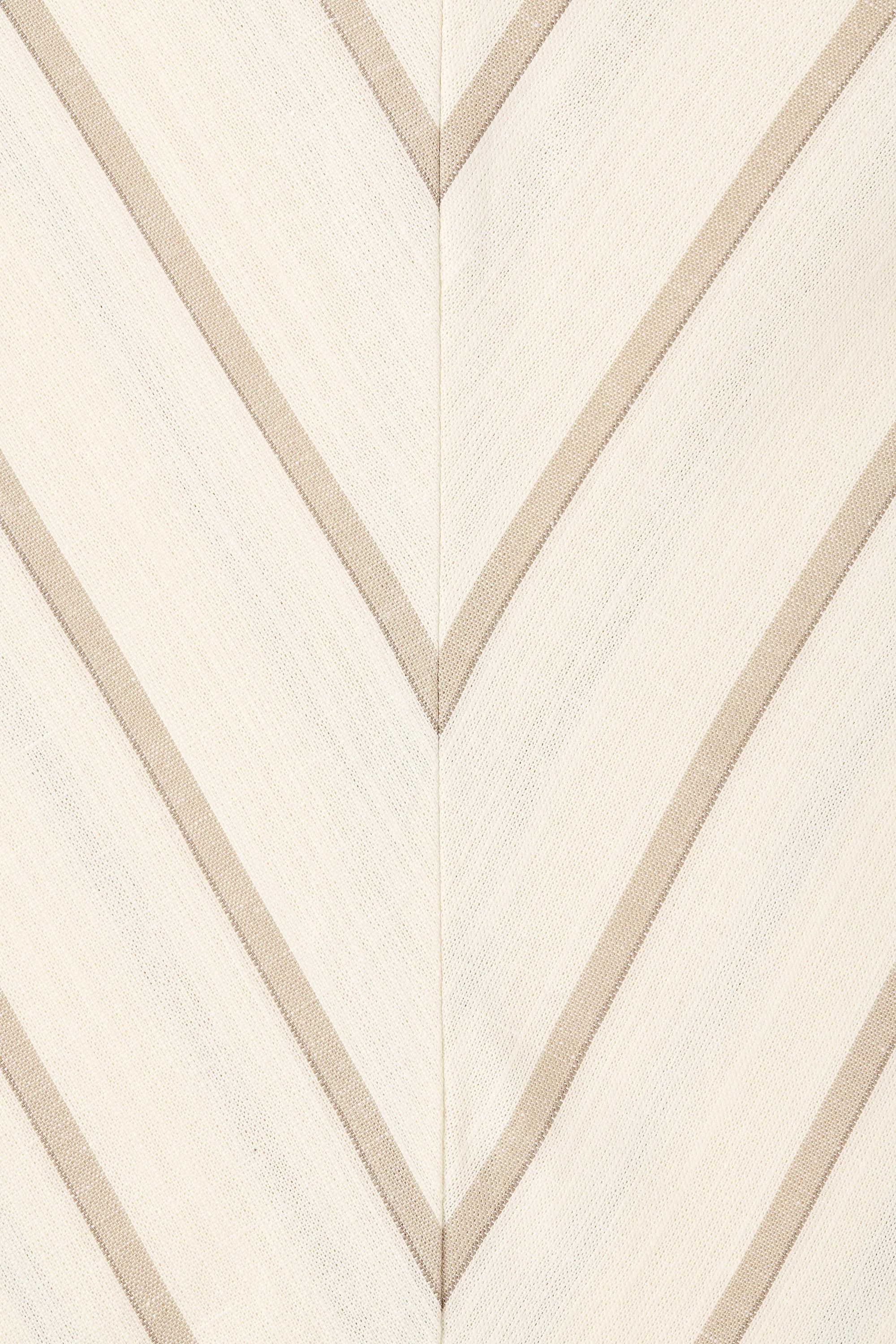 Marteret Stripe Midi Dress Shadow Stripe Butter - Final Sale - Image 6